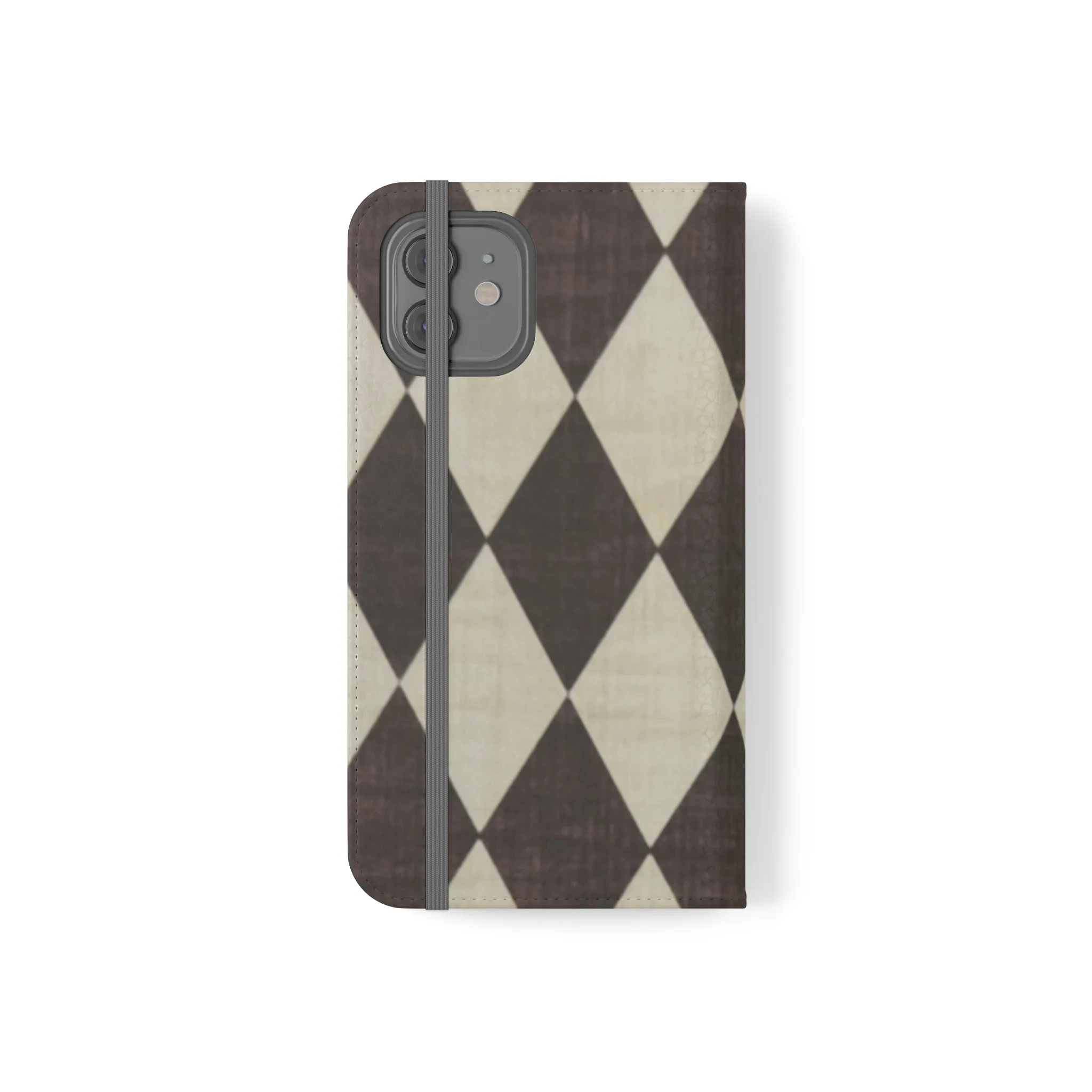 Customizable Name Diamond Phone Folio Cases