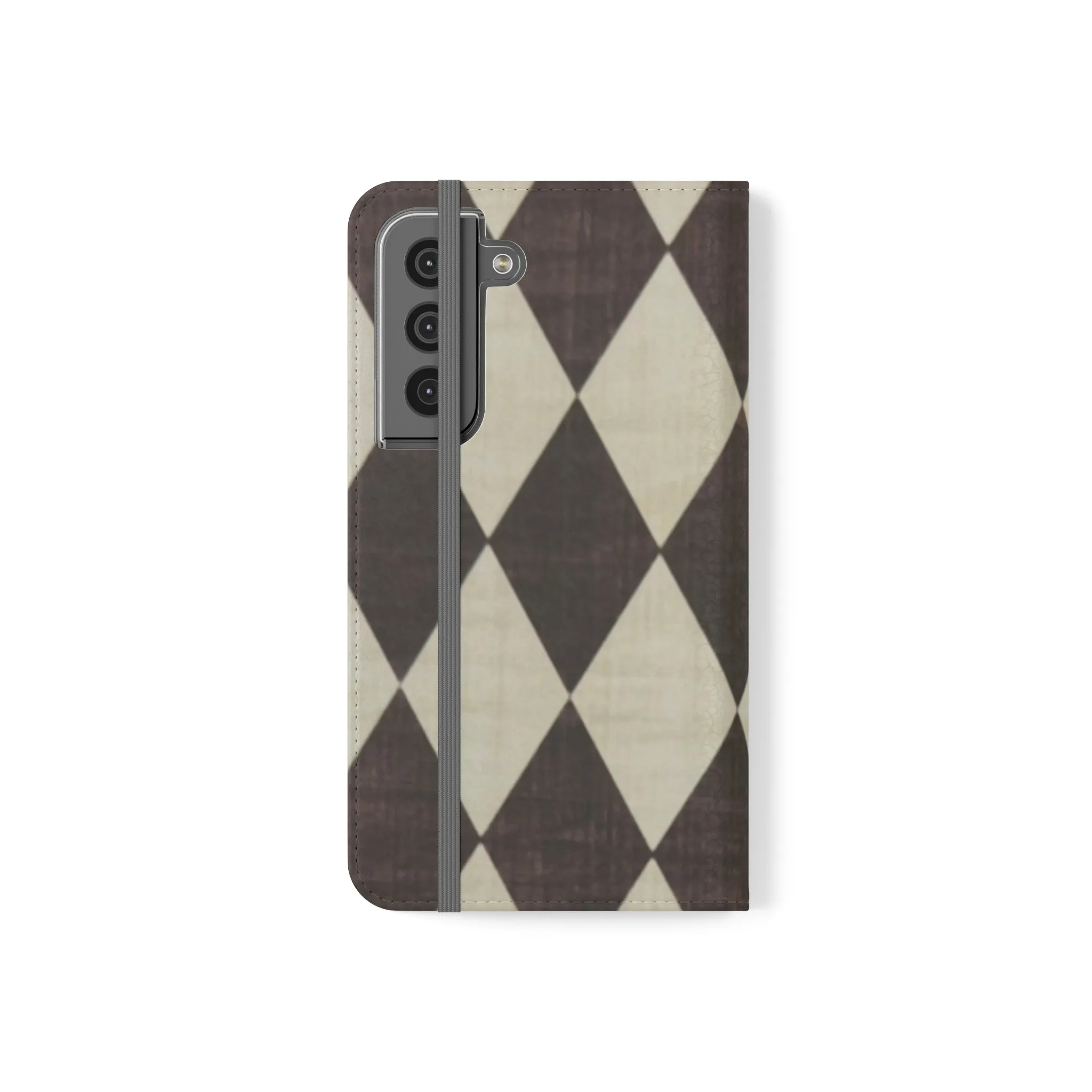 Customizable Name Diamond Phone Folio Cases