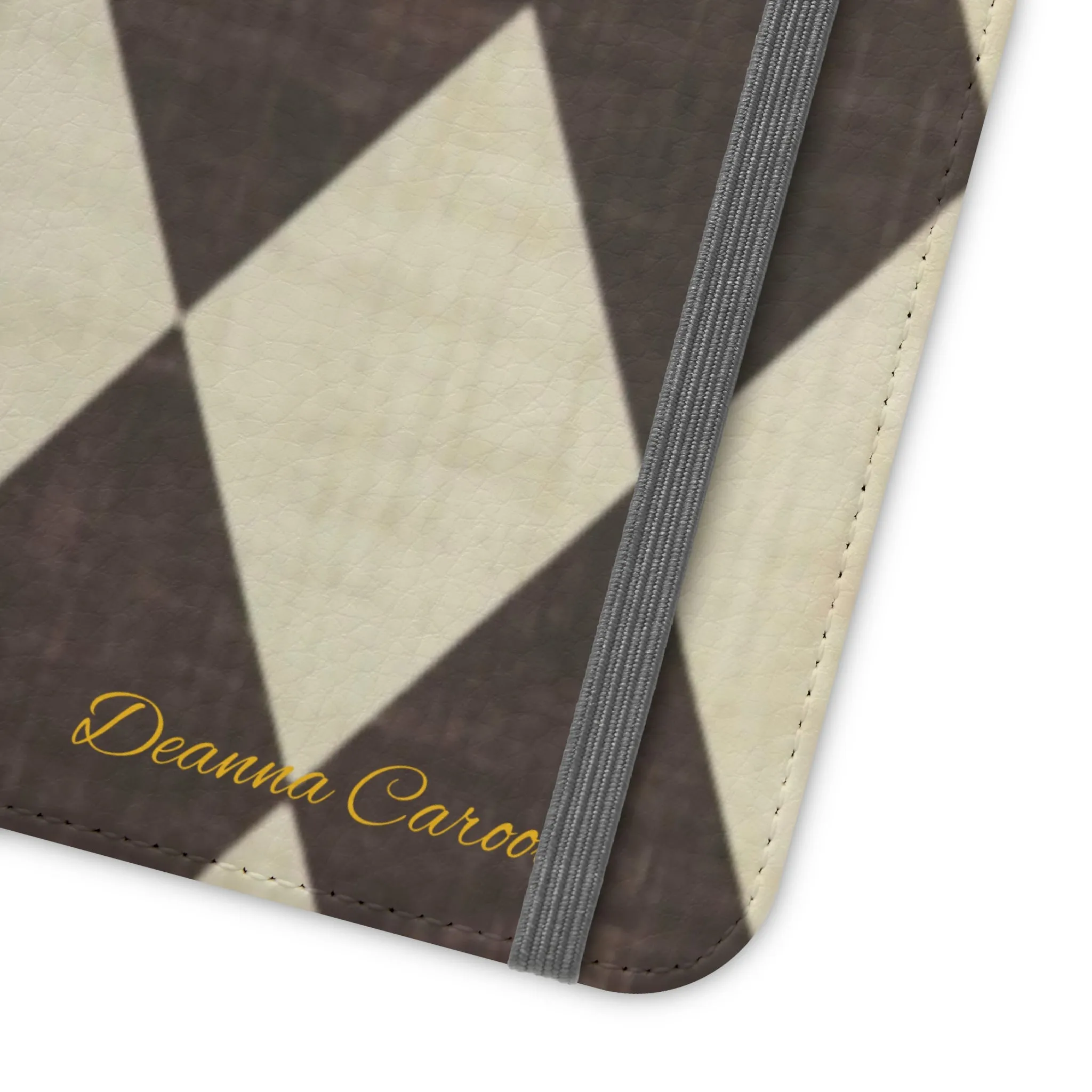 Customizable Name Diamond Phone Folio Cases