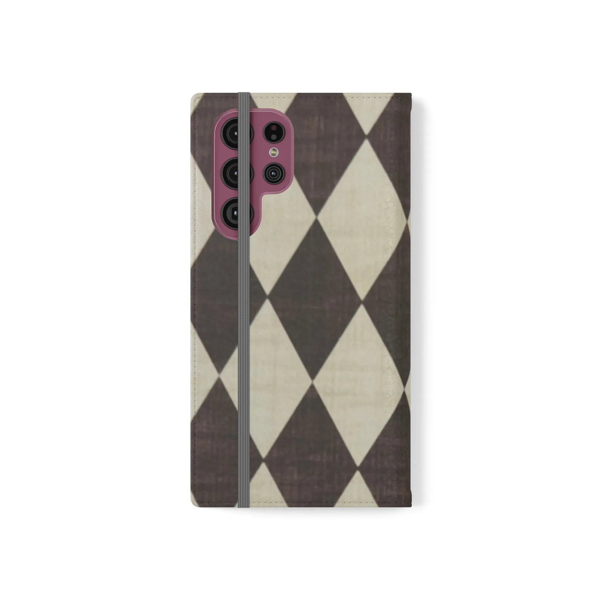 Customizable Name Diamond Phone Folio Cases