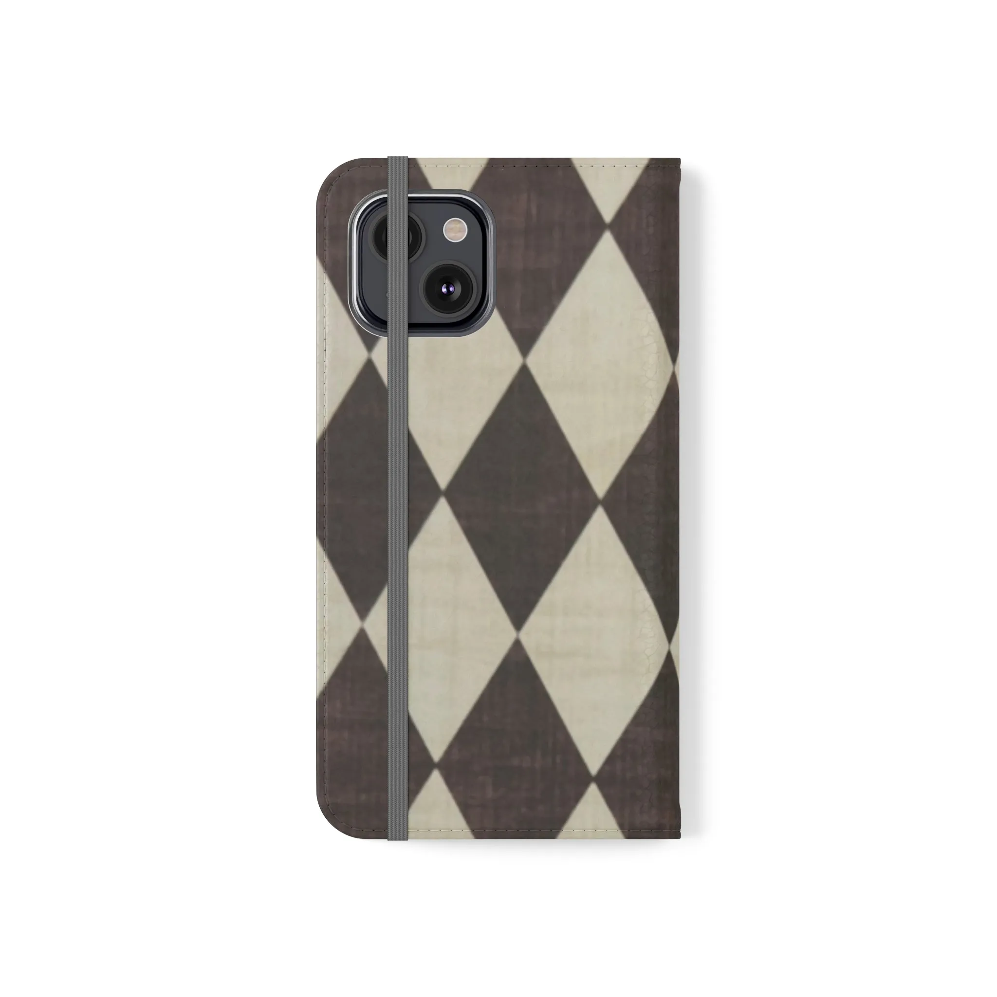 Customizable Name Diamond Phone Folio Cases