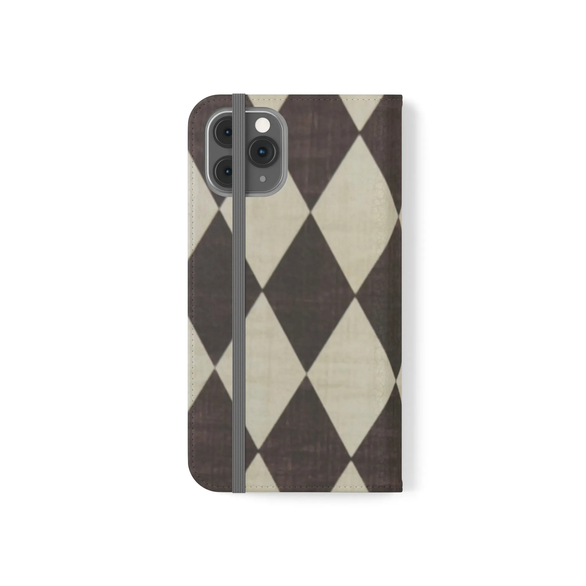 Customizable Name Diamond Phone Folio Cases