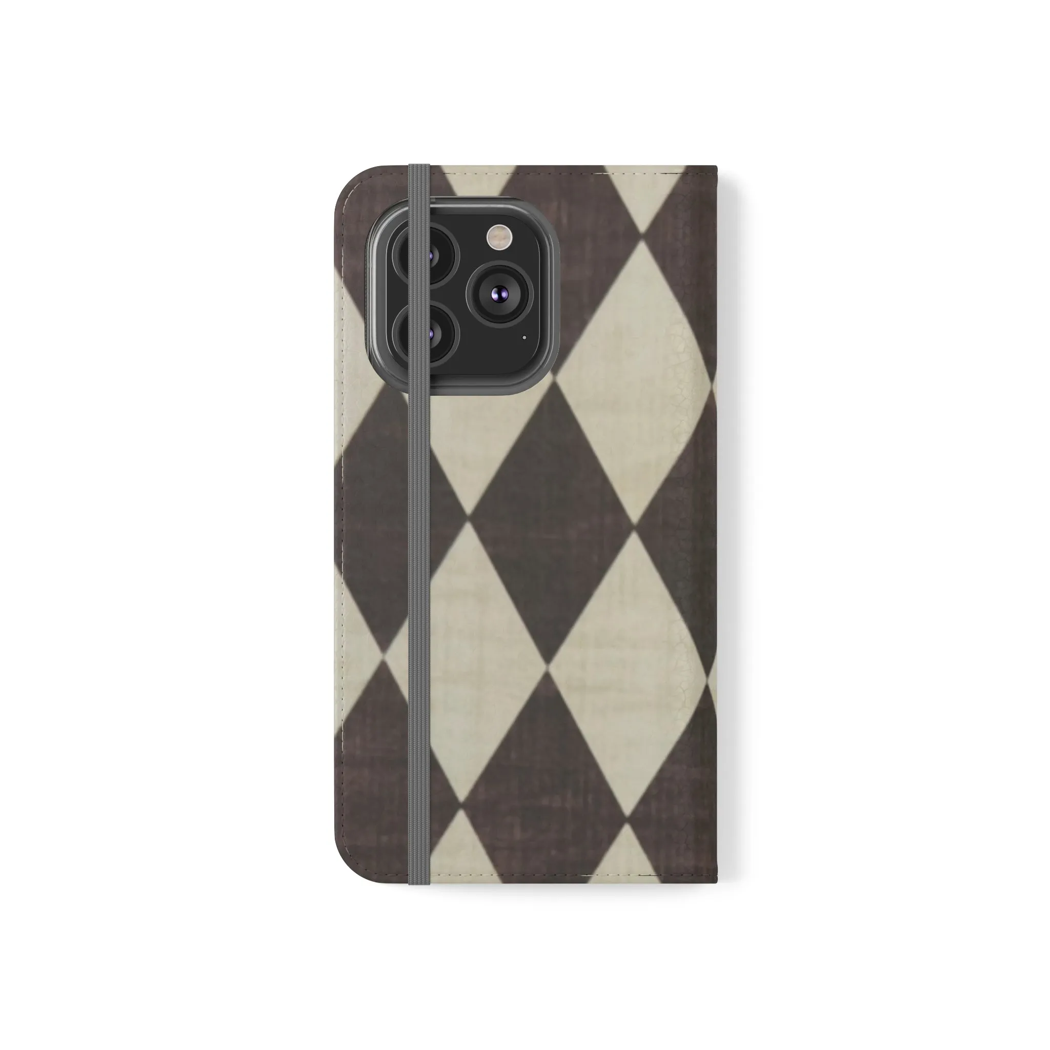 Customizable Name Diamond Phone Folio Cases