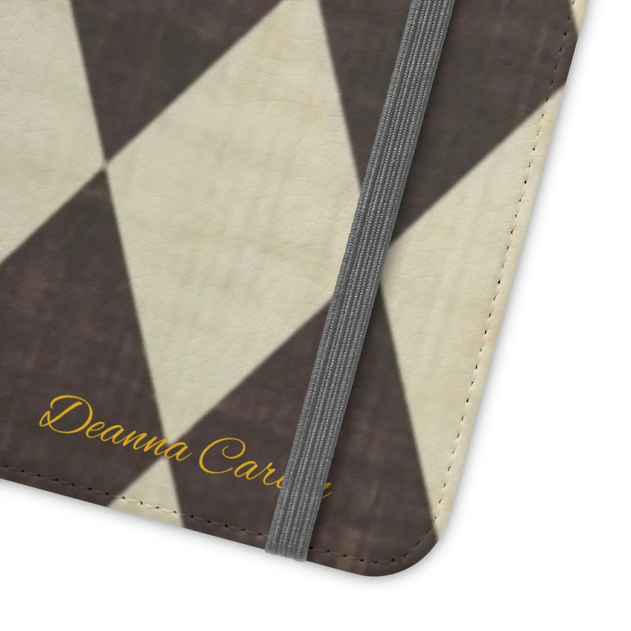 Customizable Name Diamond Phone Folio Cases