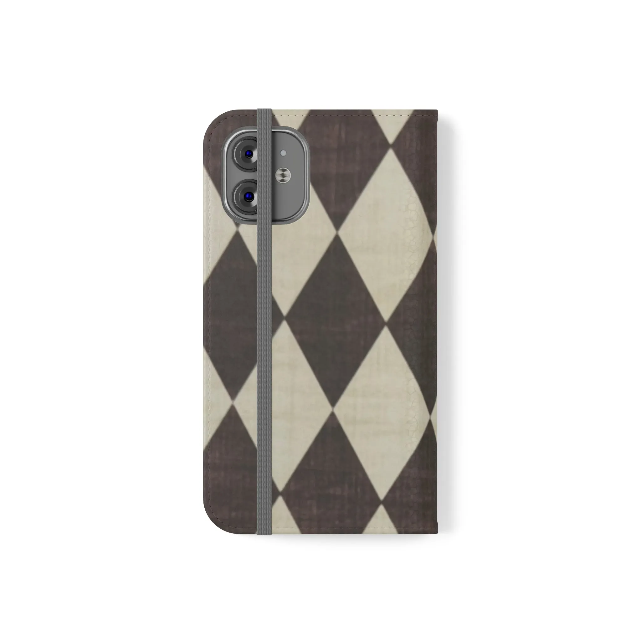 Customizable Name Diamond Phone Folio Cases