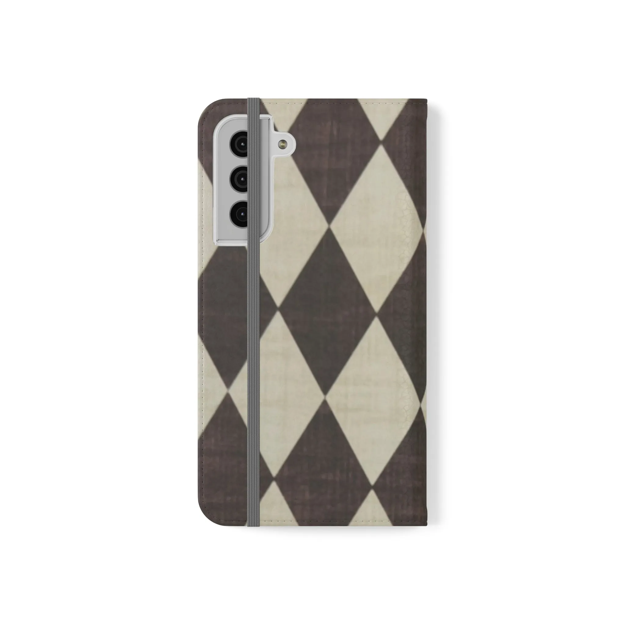 Customizable Name Diamond Phone Folio Cases