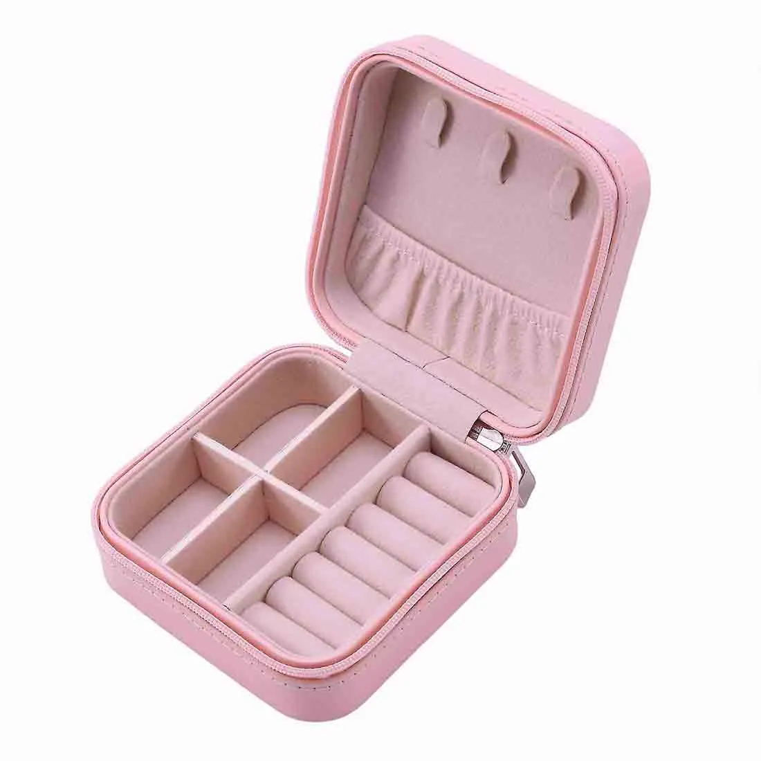 Customized Jewelry Box Organizer for Travel Storage Case for Rings, Earrings and Pendants