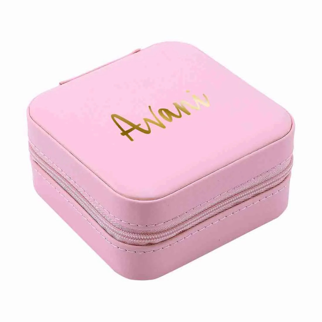 Customized Jewelry Box Organizer for Travel Storage Case for Rings, Earrings and Pendants