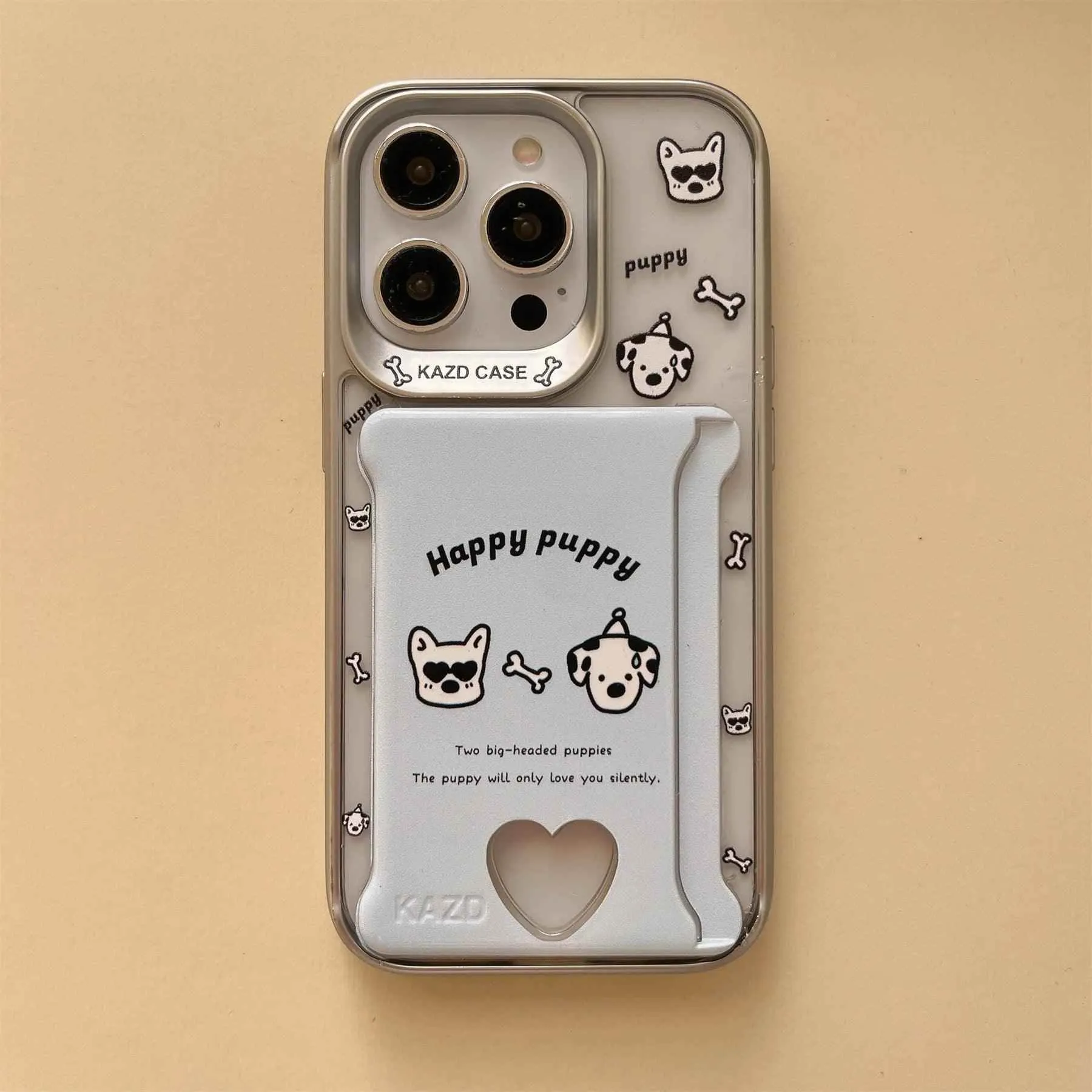 Cute Phone Cases For iPhone 15, 14, 13, 12, and 11 Pro Max - Cat Pattern - Wallet Pocket - TSP279