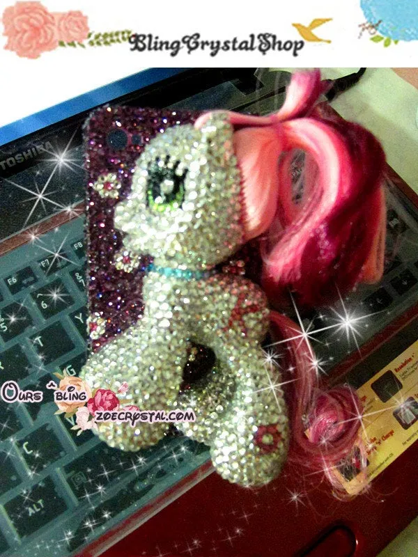 Czech/ Swarovski My Little Pony / Little Pegasus 3D Cell Phone Case