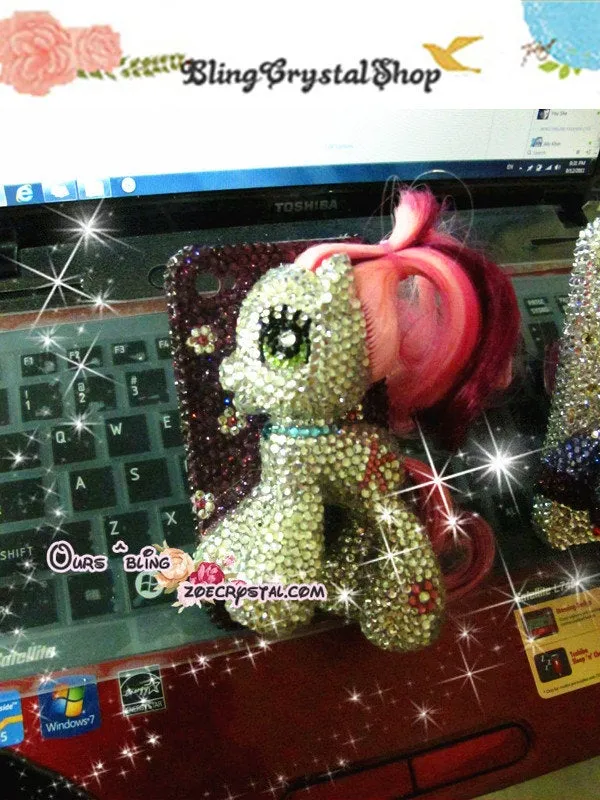 Czech/ Swarovski My Little Pony / Little Pegasus 3D Cell Phone Case