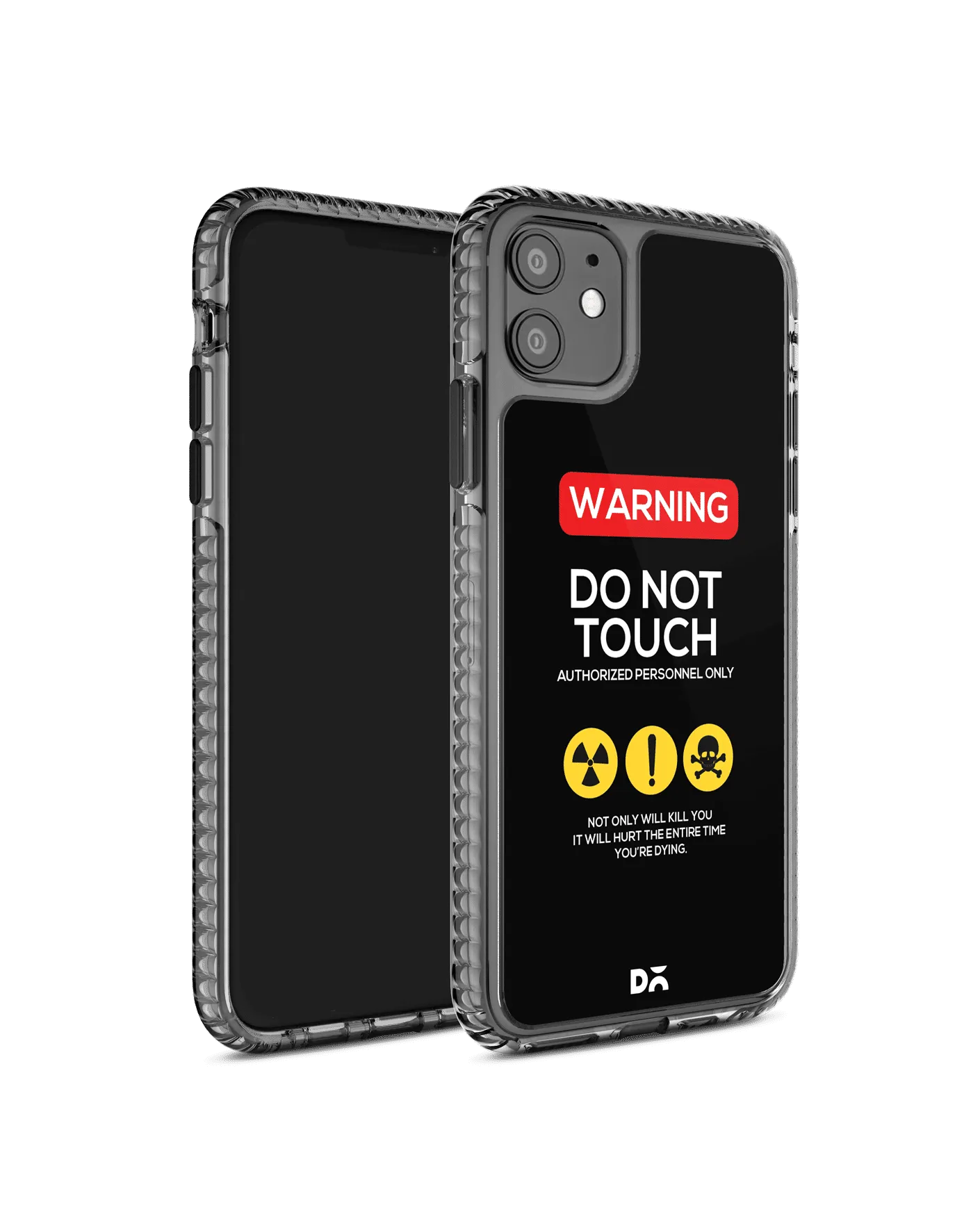 DailyObjects Do Not Touch Stride 2.0 Case Cover For iPhone 11