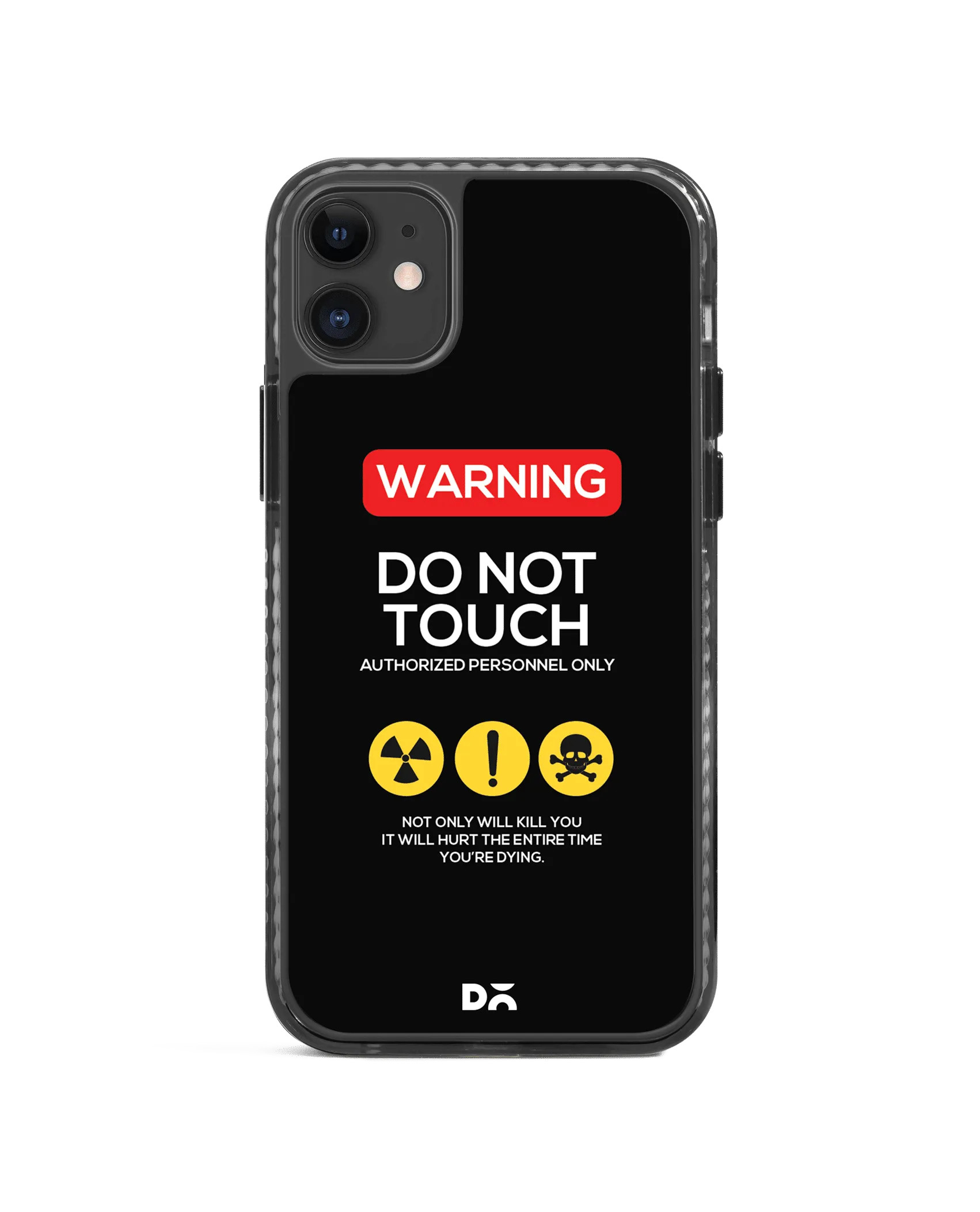 DailyObjects Do Not Touch Stride 2.0 Case Cover For iPhone 11