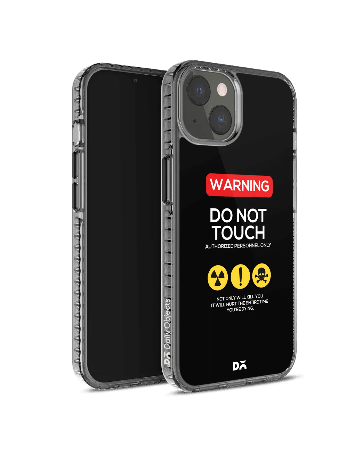 DailyObjects Do Not Touch Stride 2.0 Phone Case Cover For iPhone 14 Plus