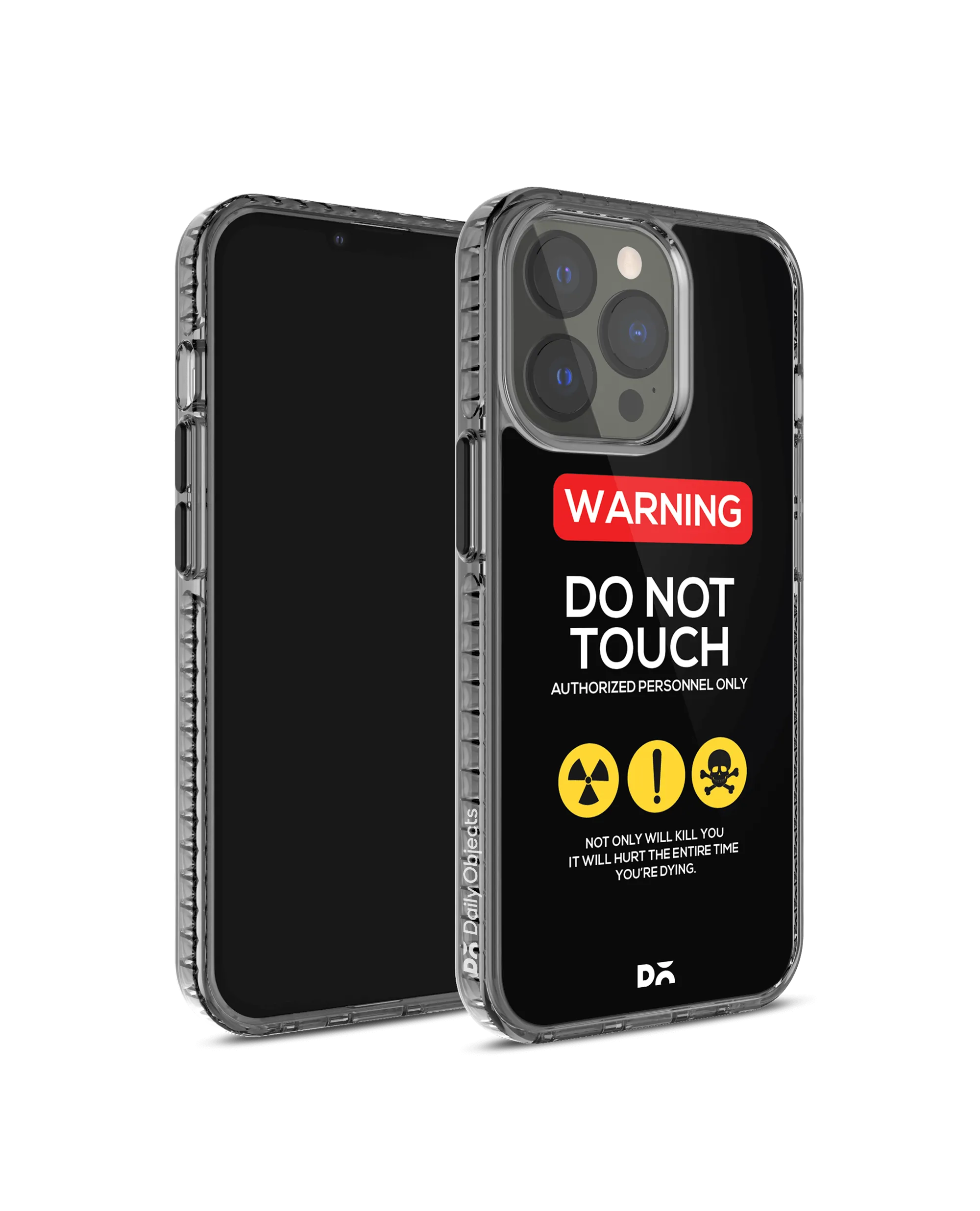 DailyObjects Do Not Touch Stride 2.0 Phone Case Cover For iPhone 14 Pro