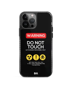 DailyObjects Do Not Touch Stride 2.0 Phone Case Cover For iPhone 14 Pro