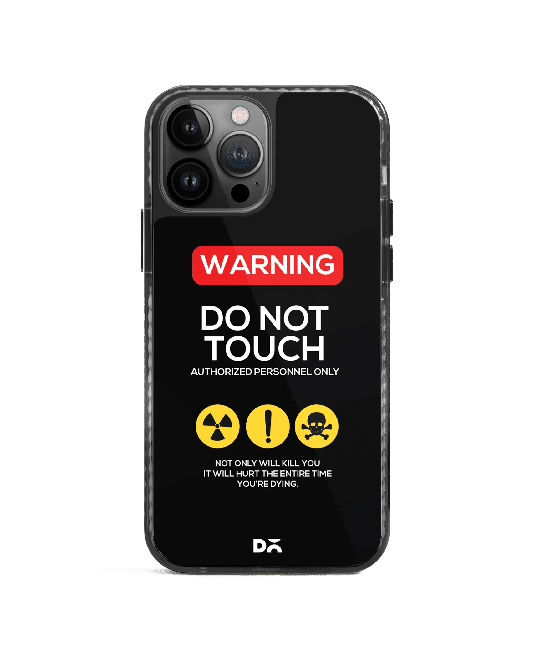 DailyObjects Do Not Touch Stride 2.0 Phone Case Cover For iPhone 14 Pro