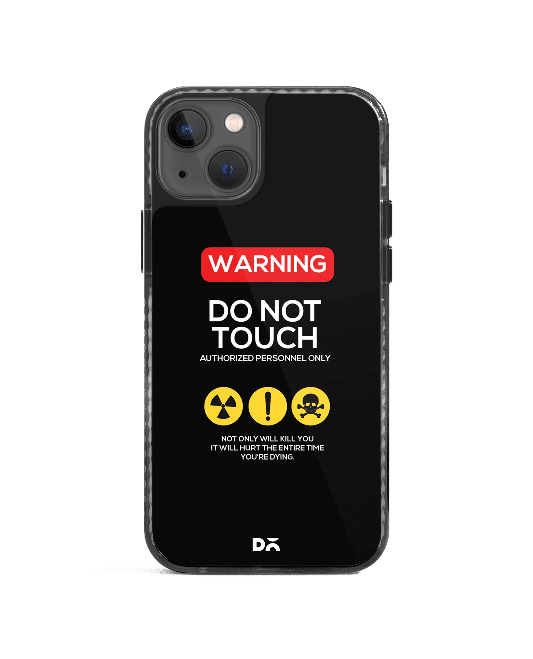 DailyObjects Do Not Touch Stride 2.0 Phone Case Cover For iPhone 14