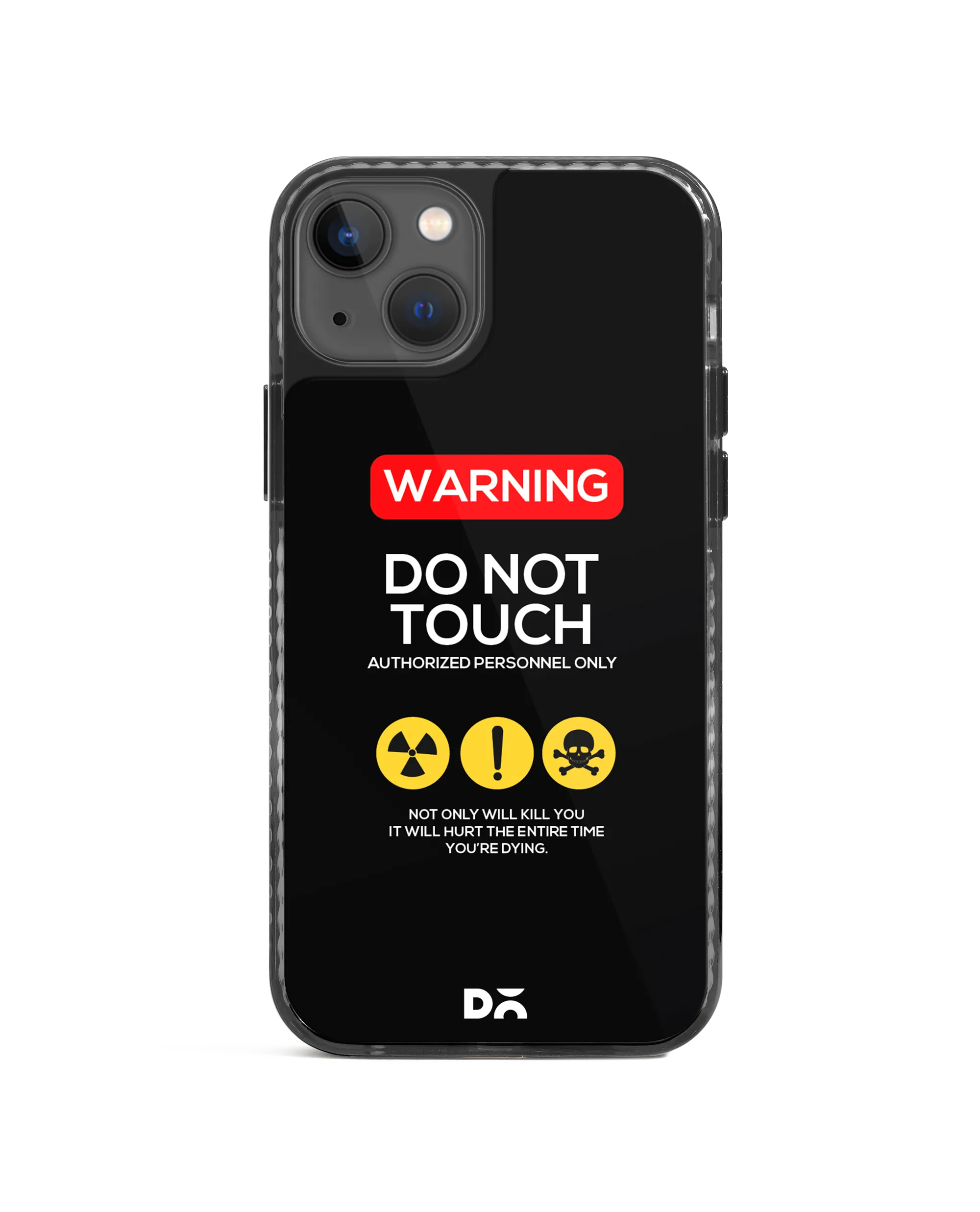 DailyObjects Do Not Touch Stride 2.0 Phone Case Cover For iPhone 15