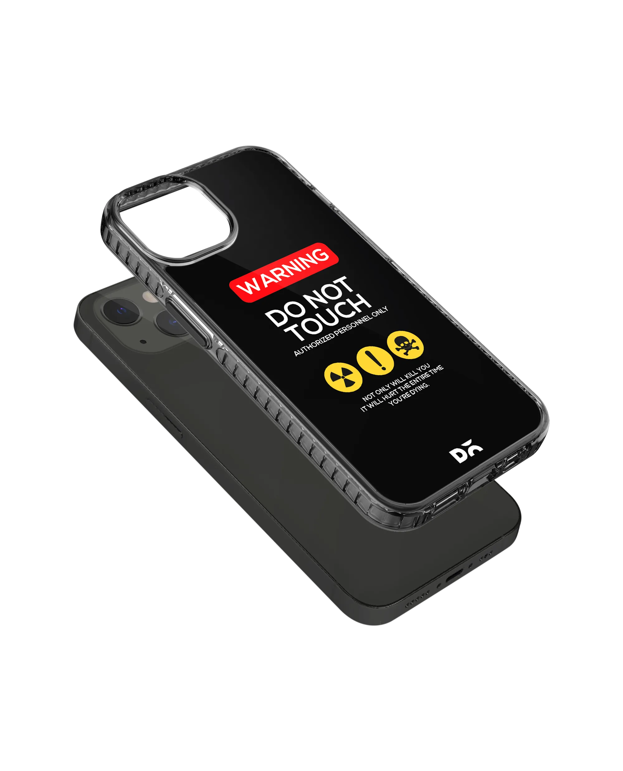 DailyObjects Do Not Touch Stride 2.0 Phone Case Cover For iPhone 15