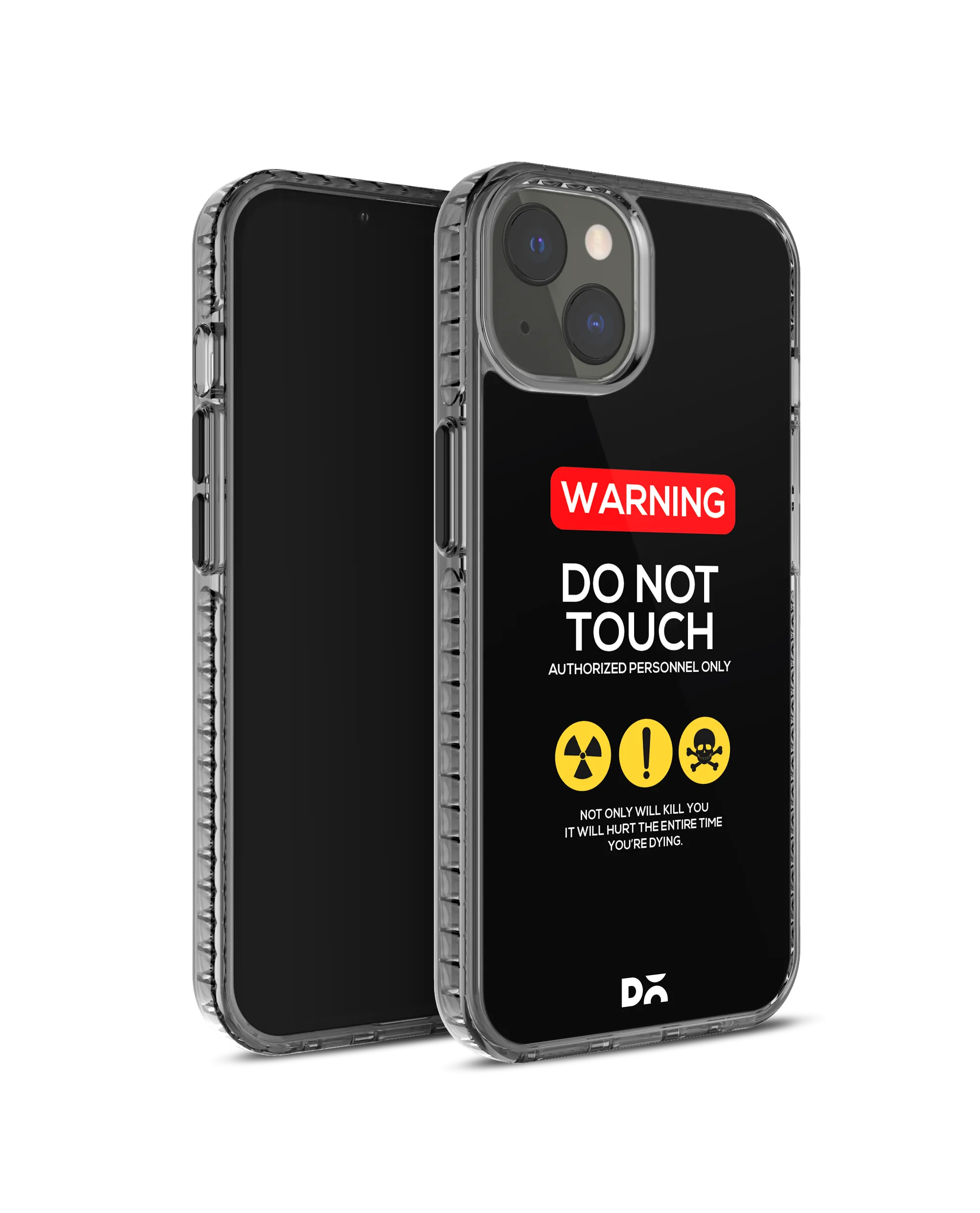 DailyObjects Do Not Touch Stride 2.0 Phone Case Cover For iPhone 15