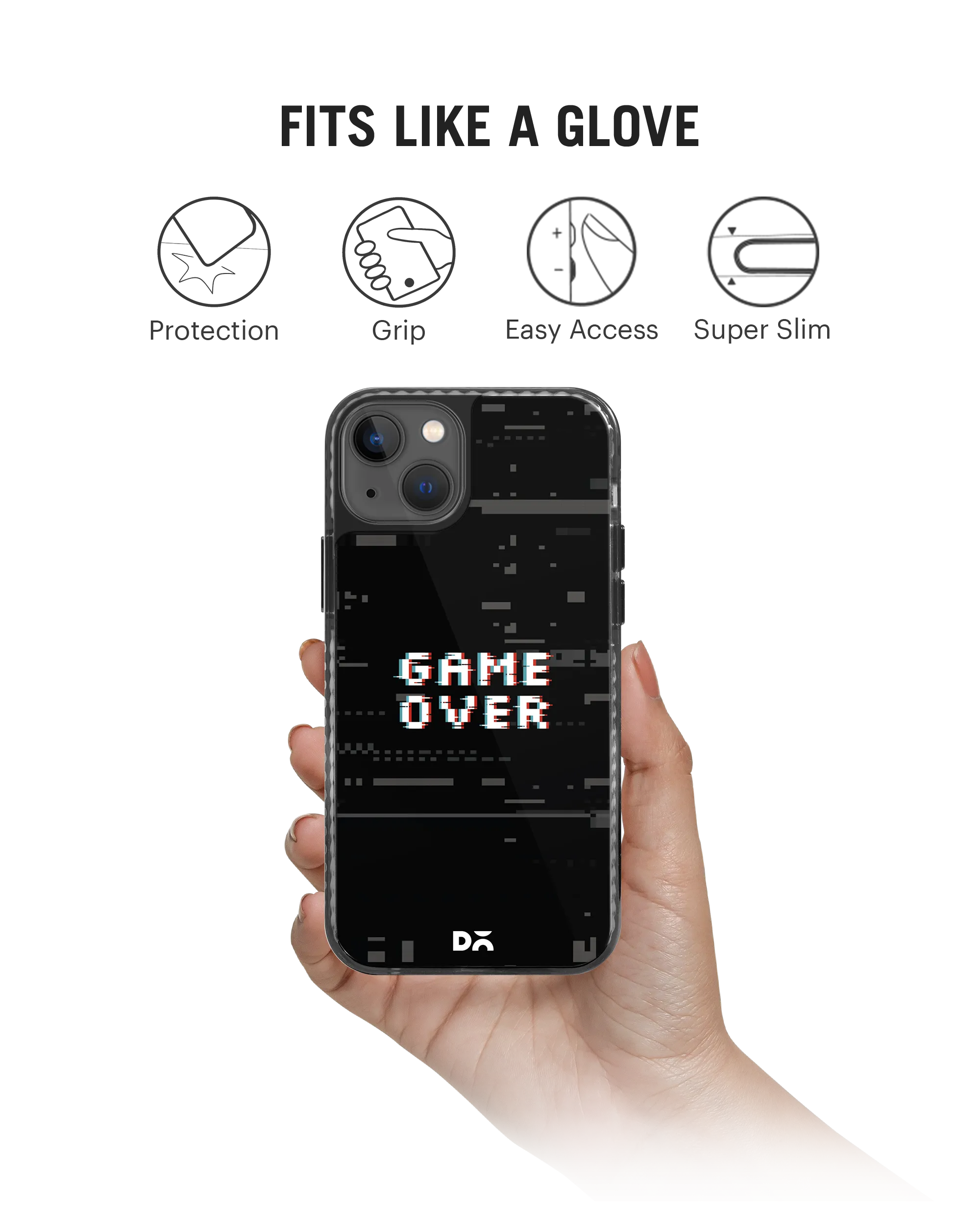 DailyObjects Game Over Stride 2.0 Phone Case Cover For iPhone 15 Plus