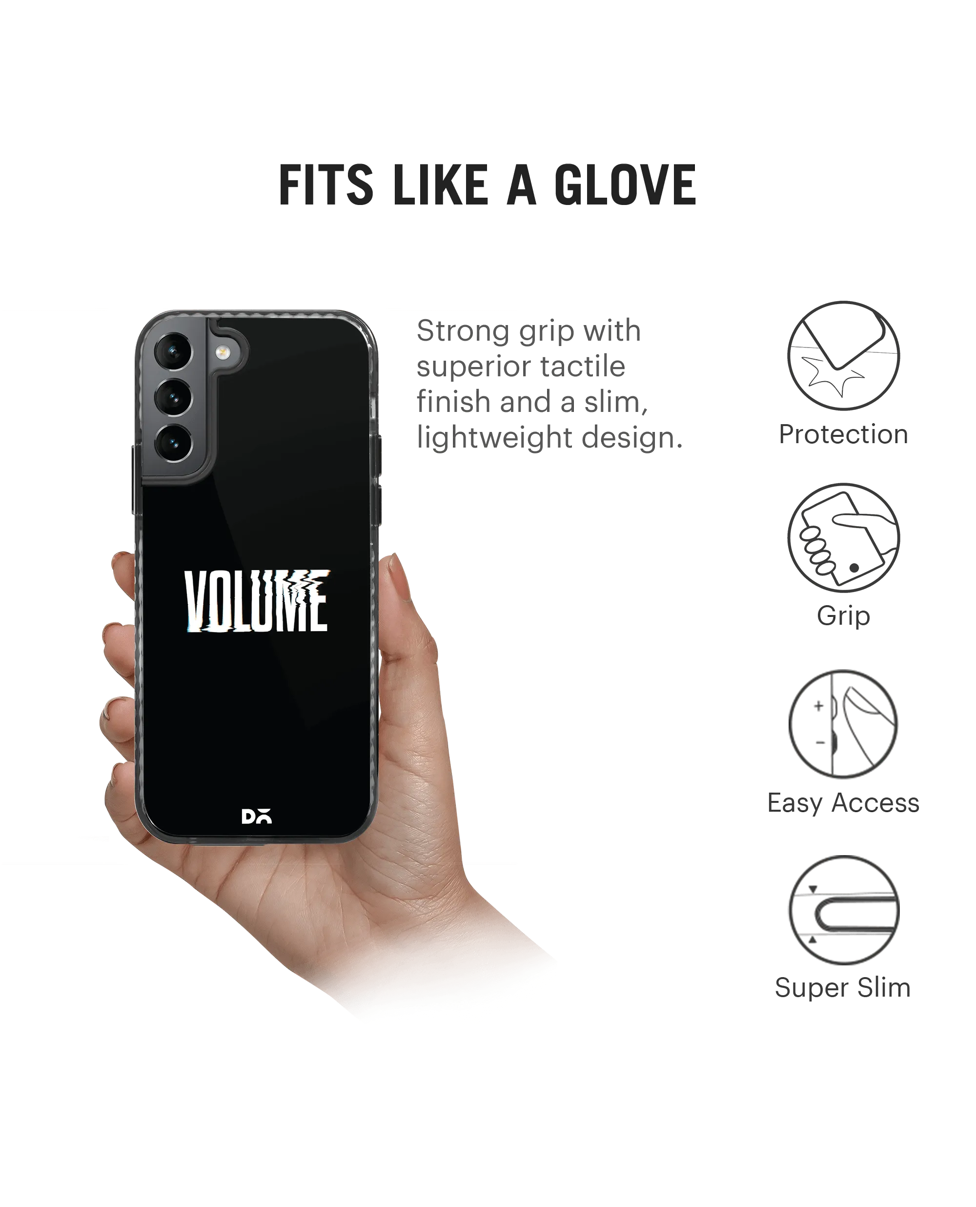 DailyObjects Max Volume Stride 2.0 Case Cover For Samsung Galaxy S21