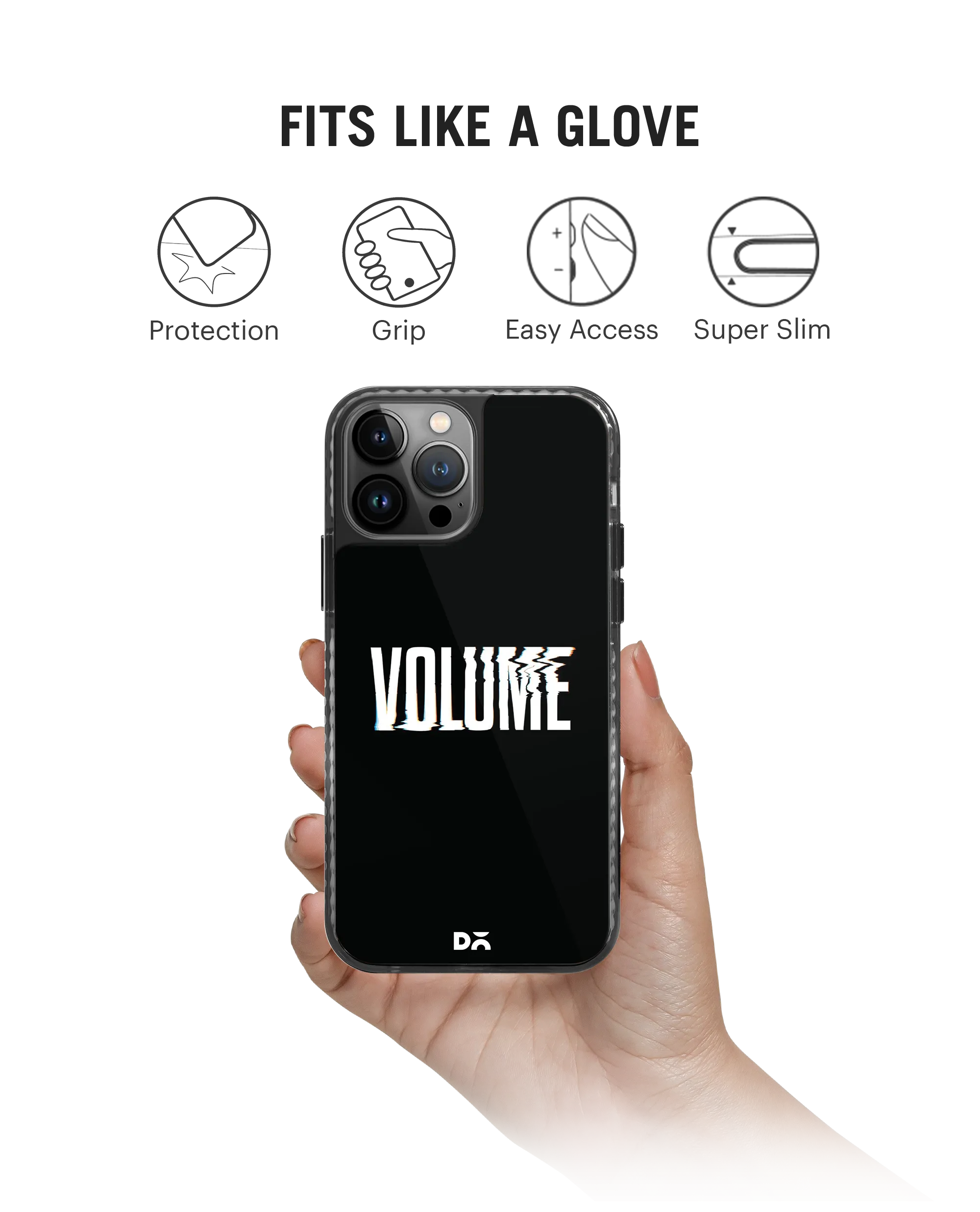 DailyObjects Max Volume Stride 2.0 Phone Case Cover For iPhone 15 Pro Max