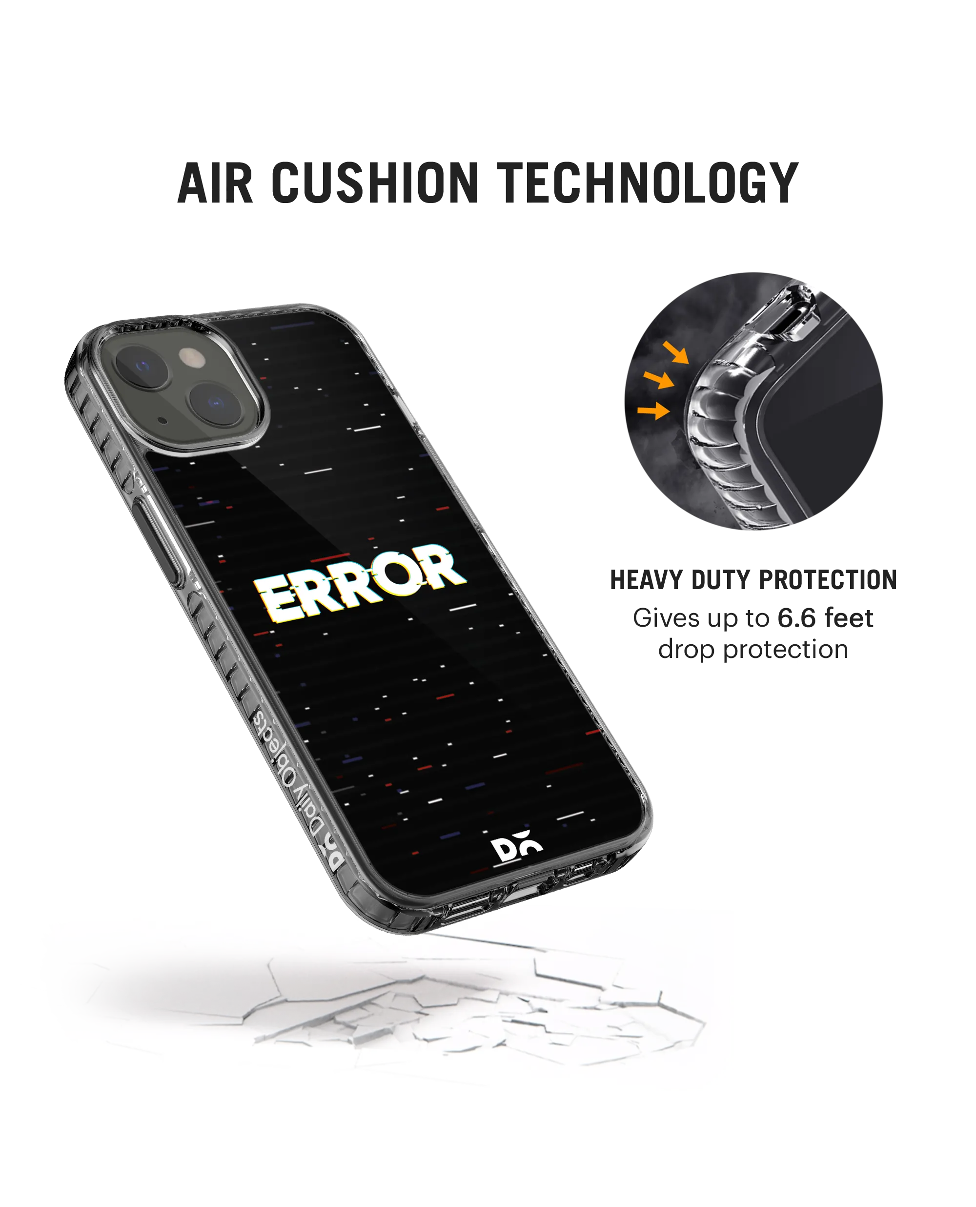 DailyObjects System Error Stride 2.0 Phone Case Cover For iPhone 15 Plus