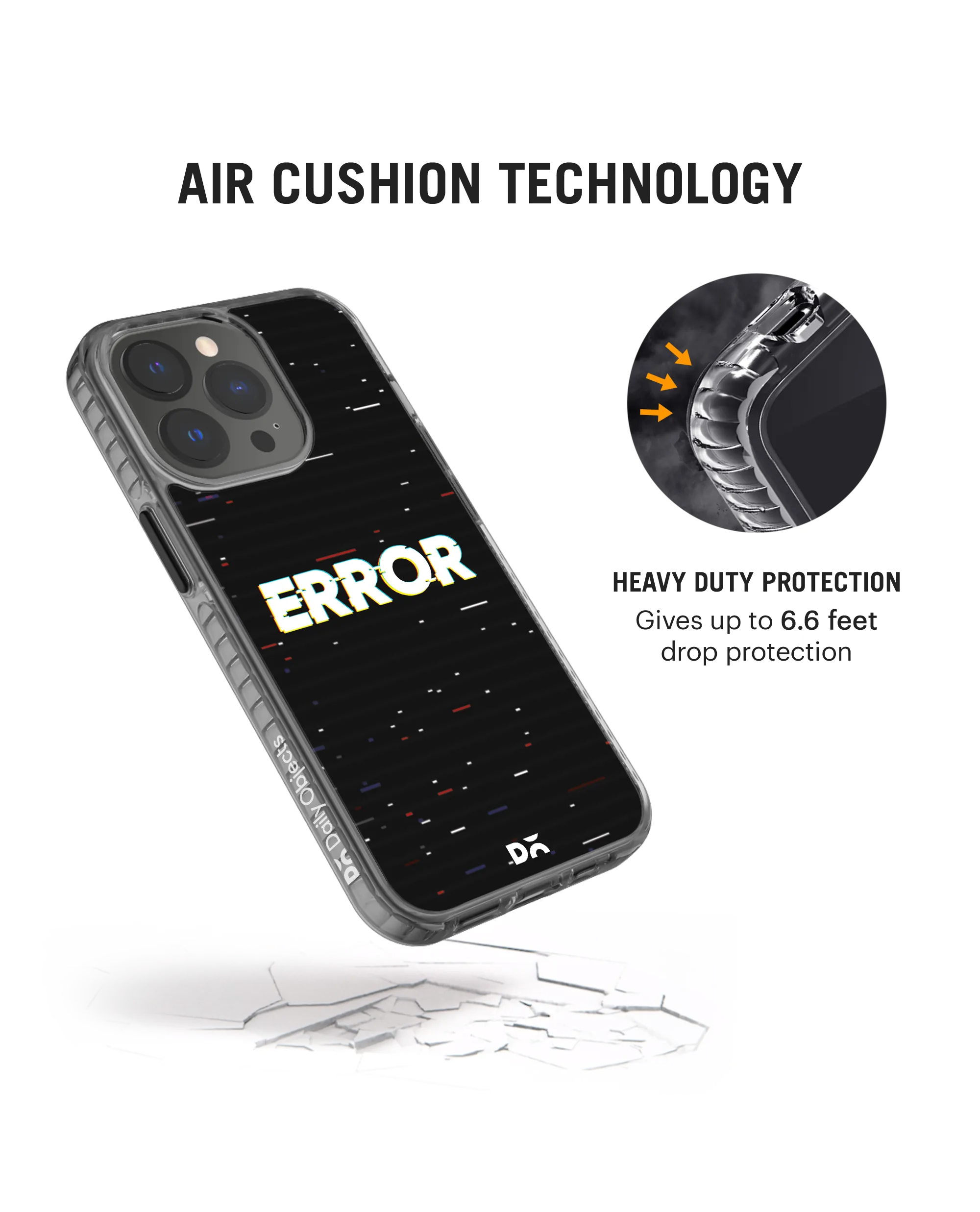 DailyObjects System Error Stride 2.0 Phone Case Cover For iPhone 15 Pro