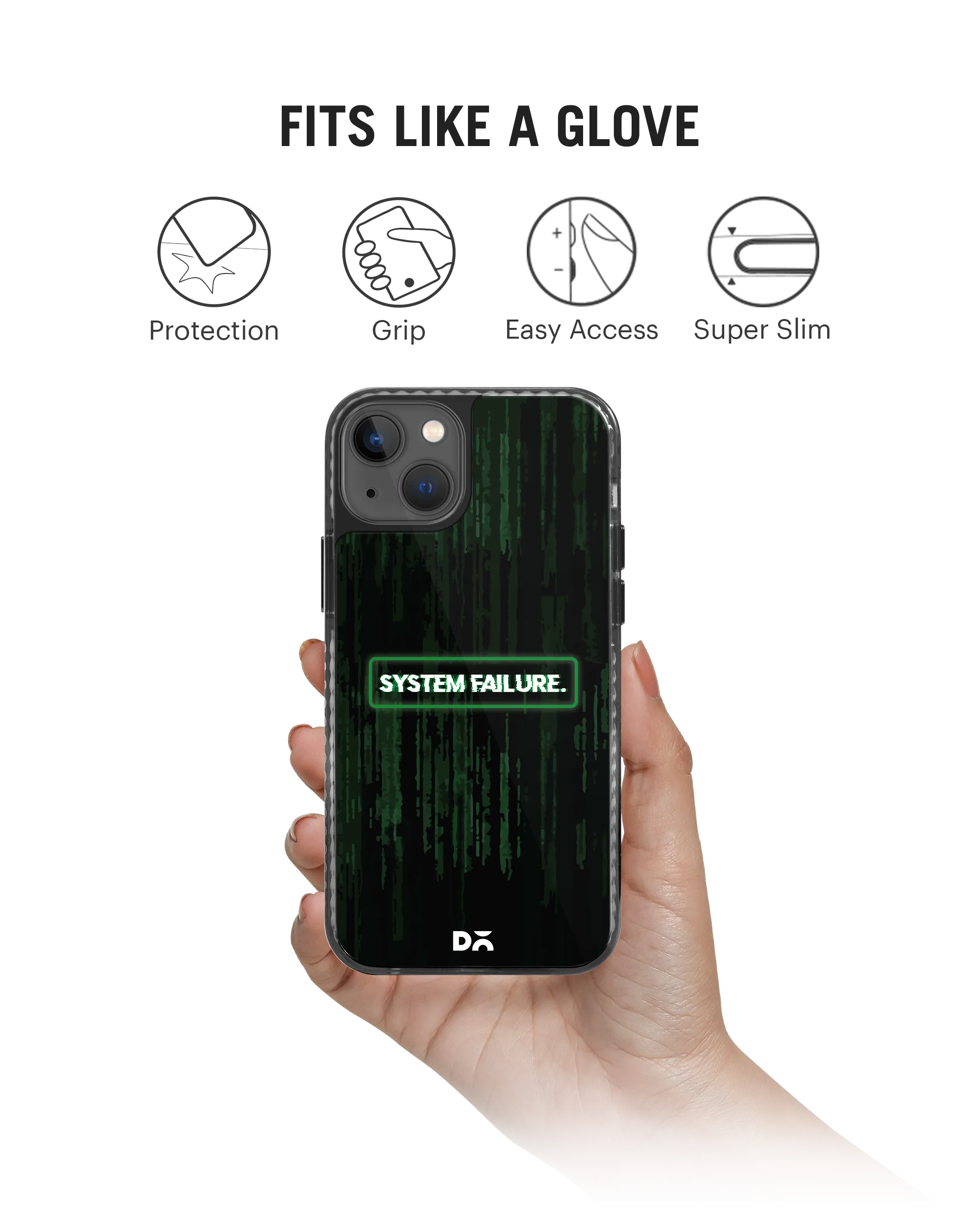 DailyObjects System Failure Stride 2.0 Phone Case Cover For iPhone 15