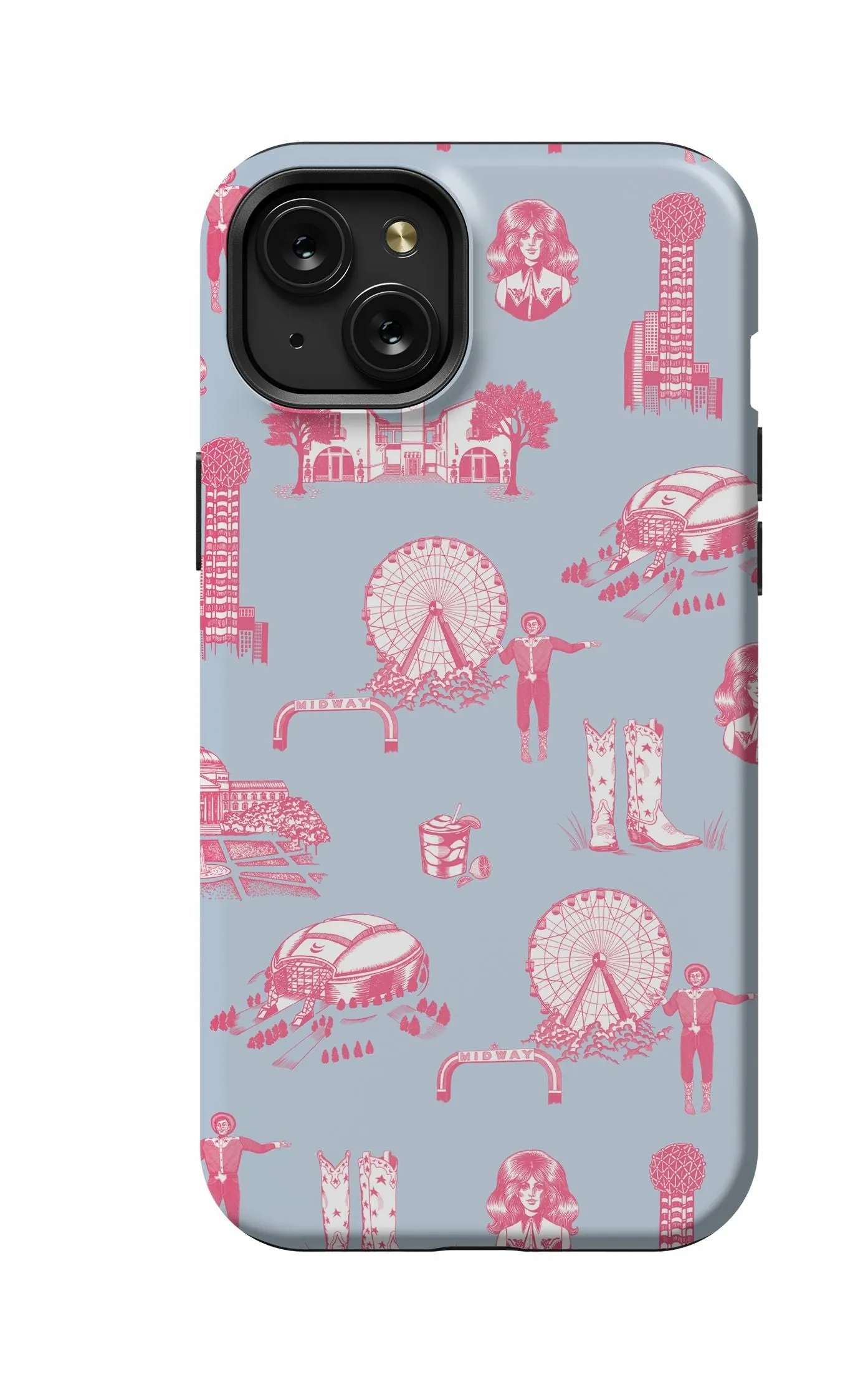 Dallas Toile iPhone Case