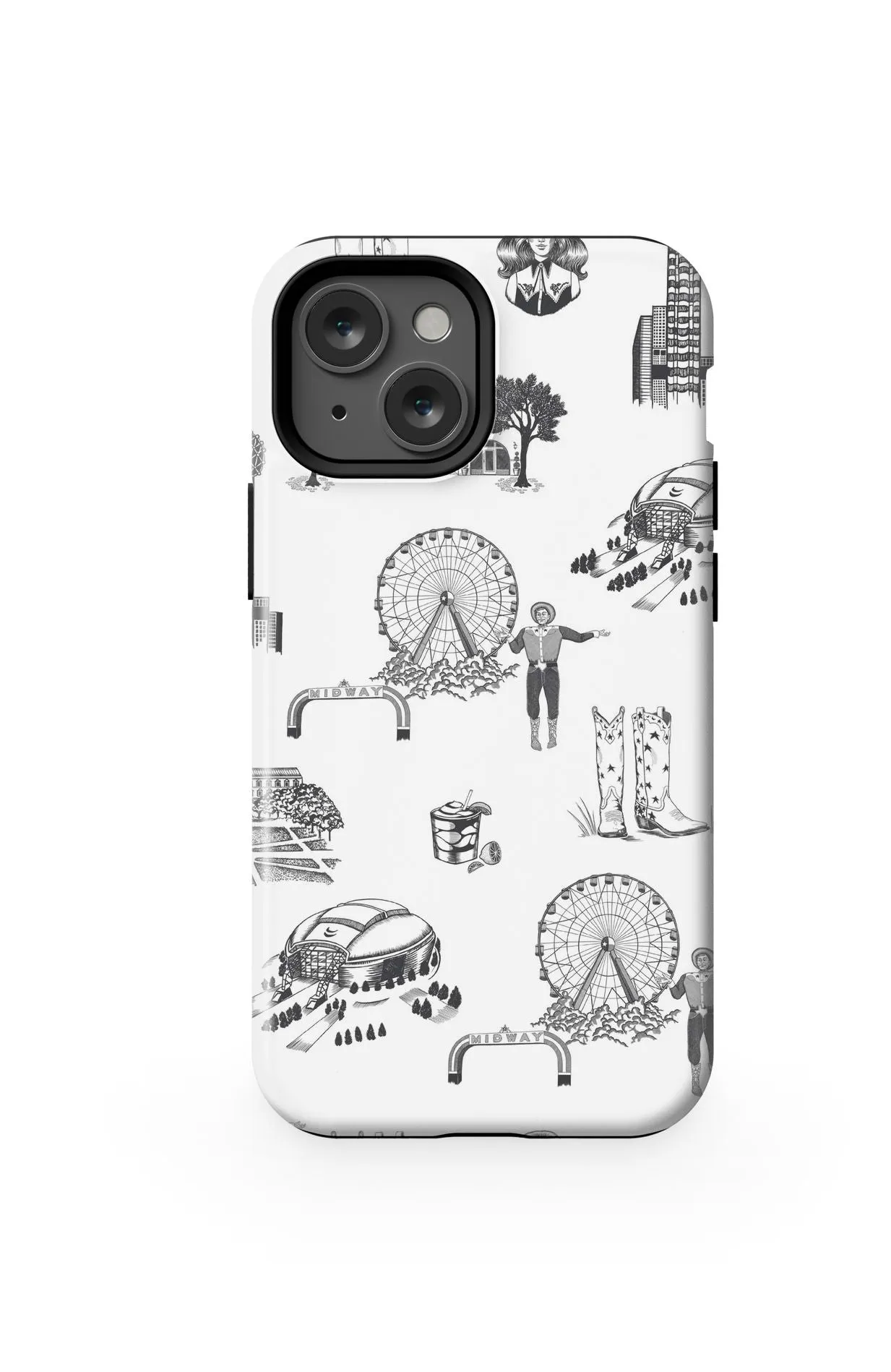 Dallas Toile iPhone Case