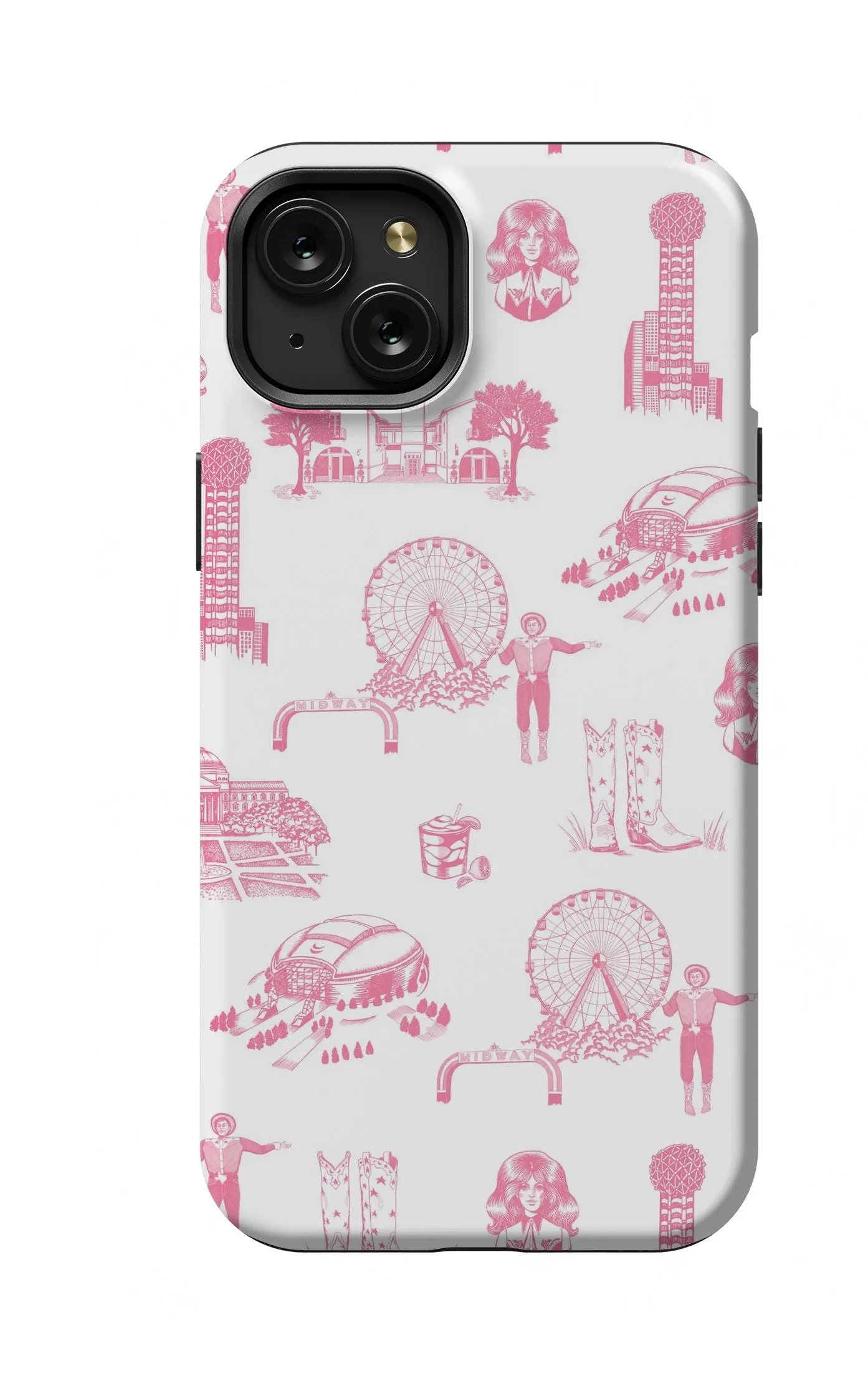 Dallas Toile iPhone Case