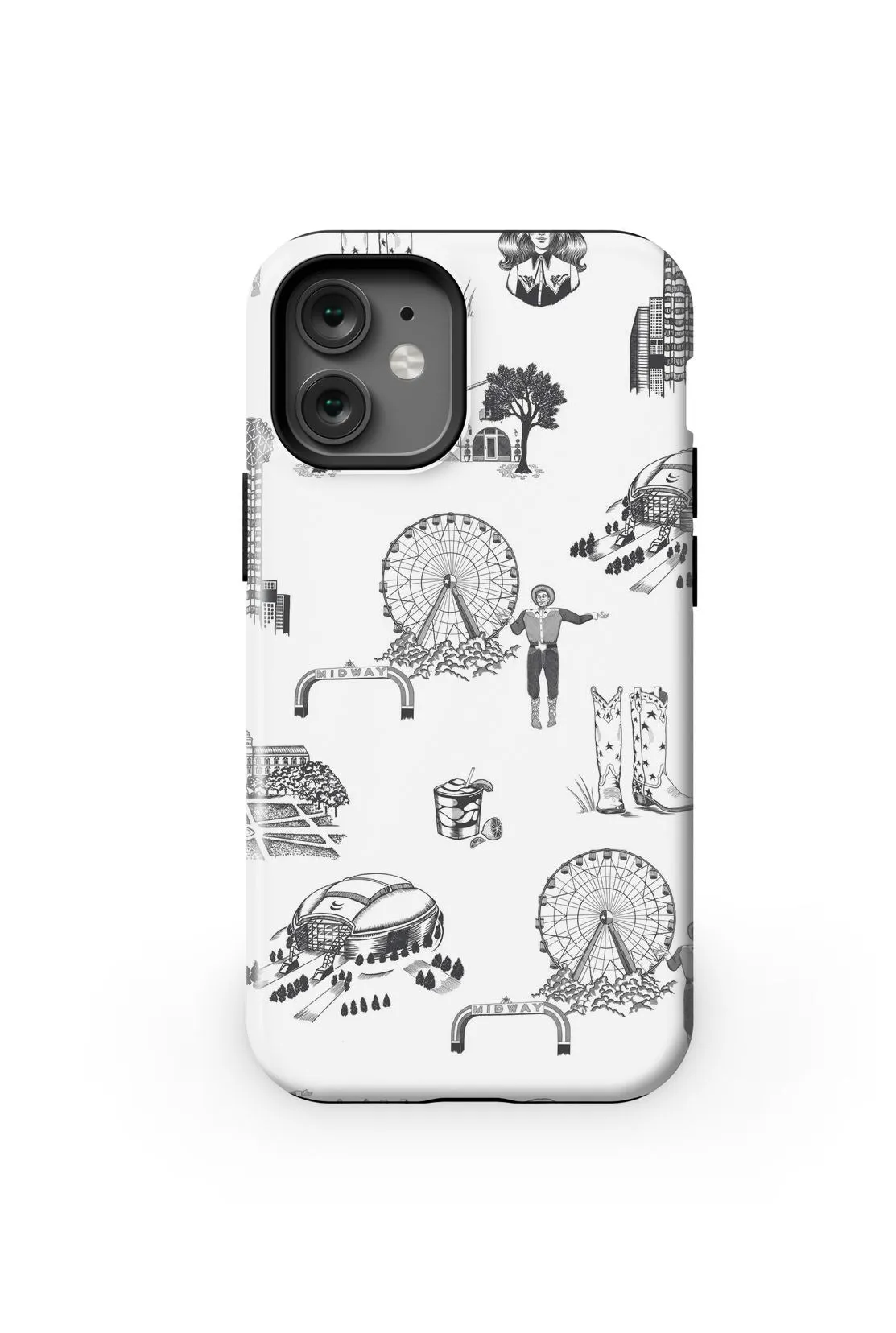 Dallas Toile iPhone Case