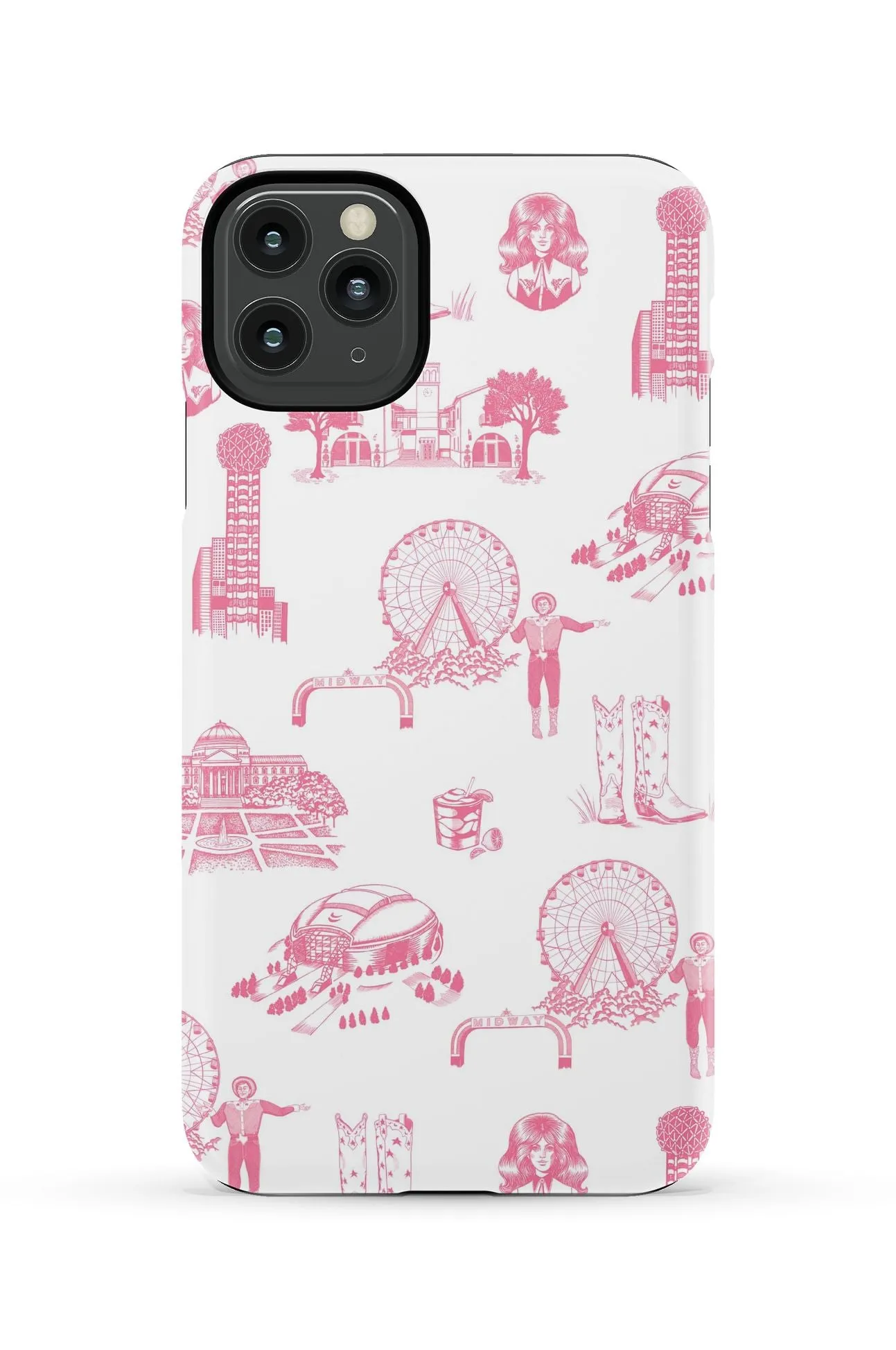 Dallas Toile iPhone Case