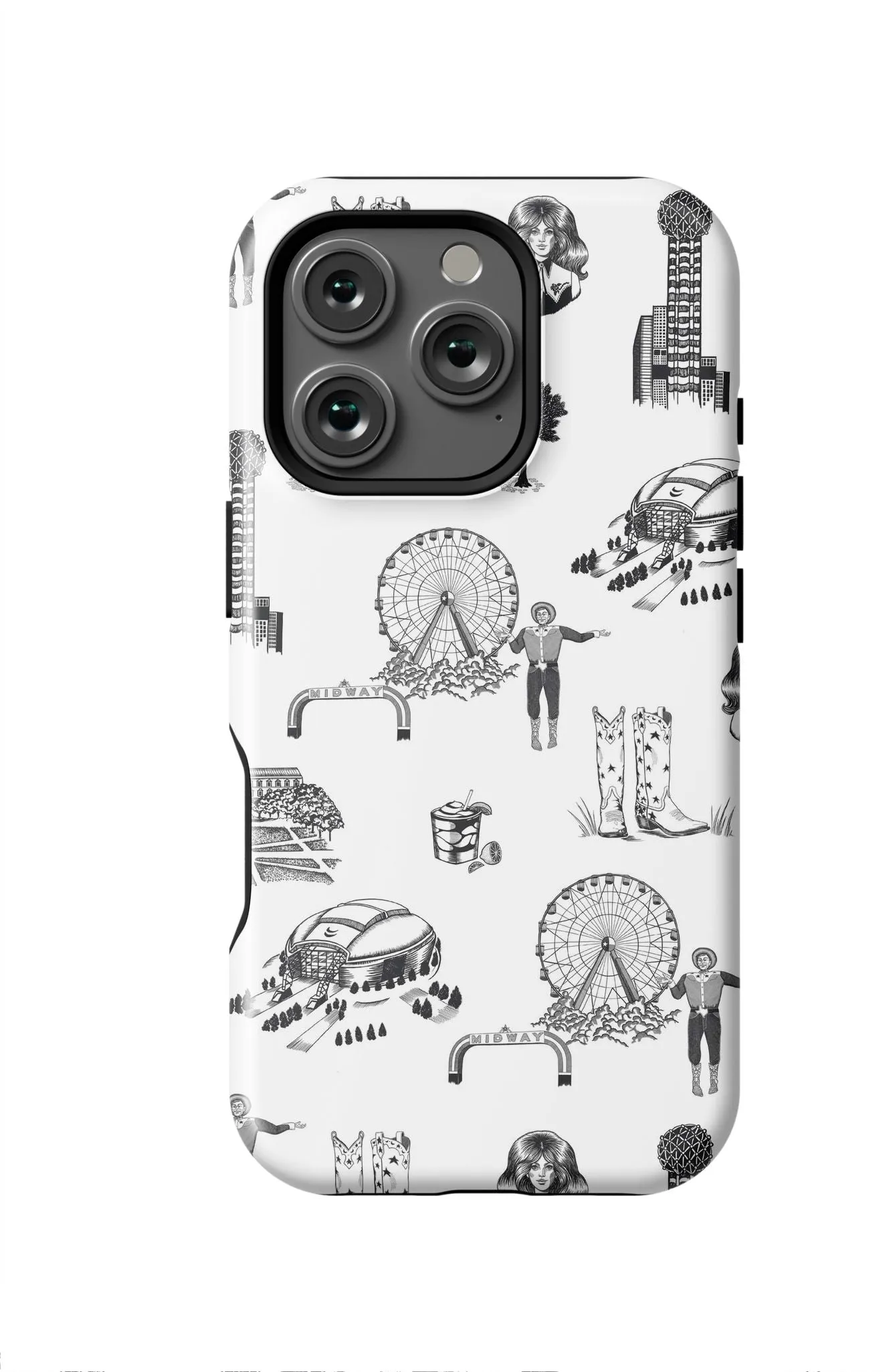 Dallas Toile iPhone Case