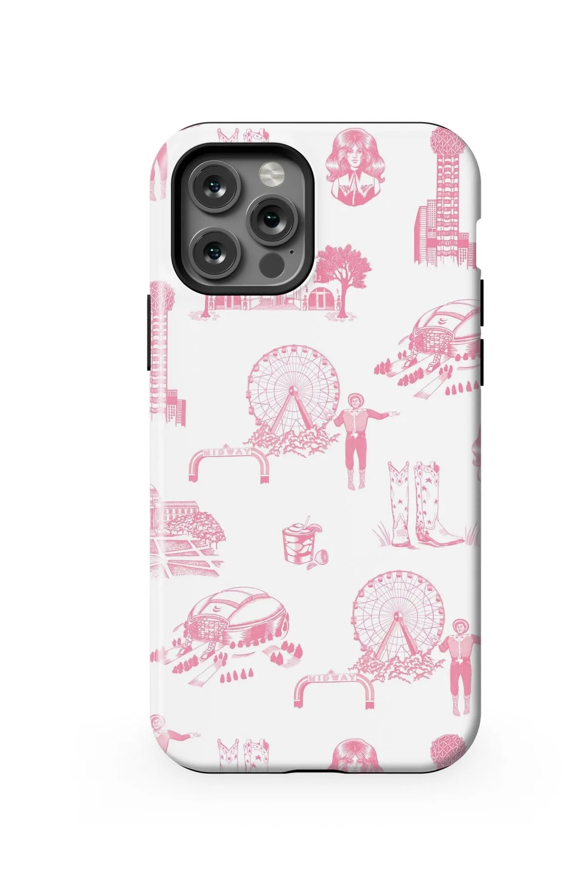 Dallas Toile iPhone Case