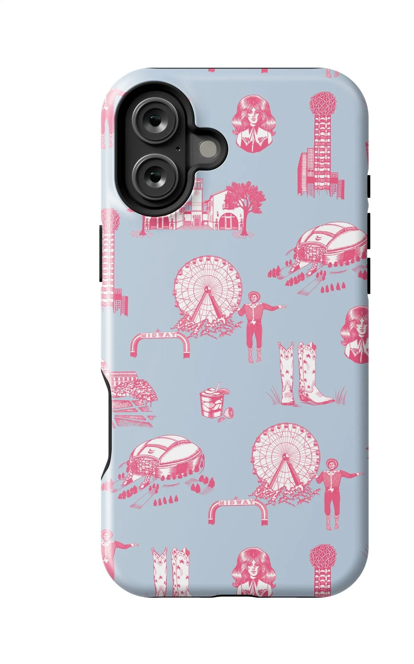 Dallas Toile iPhone Case