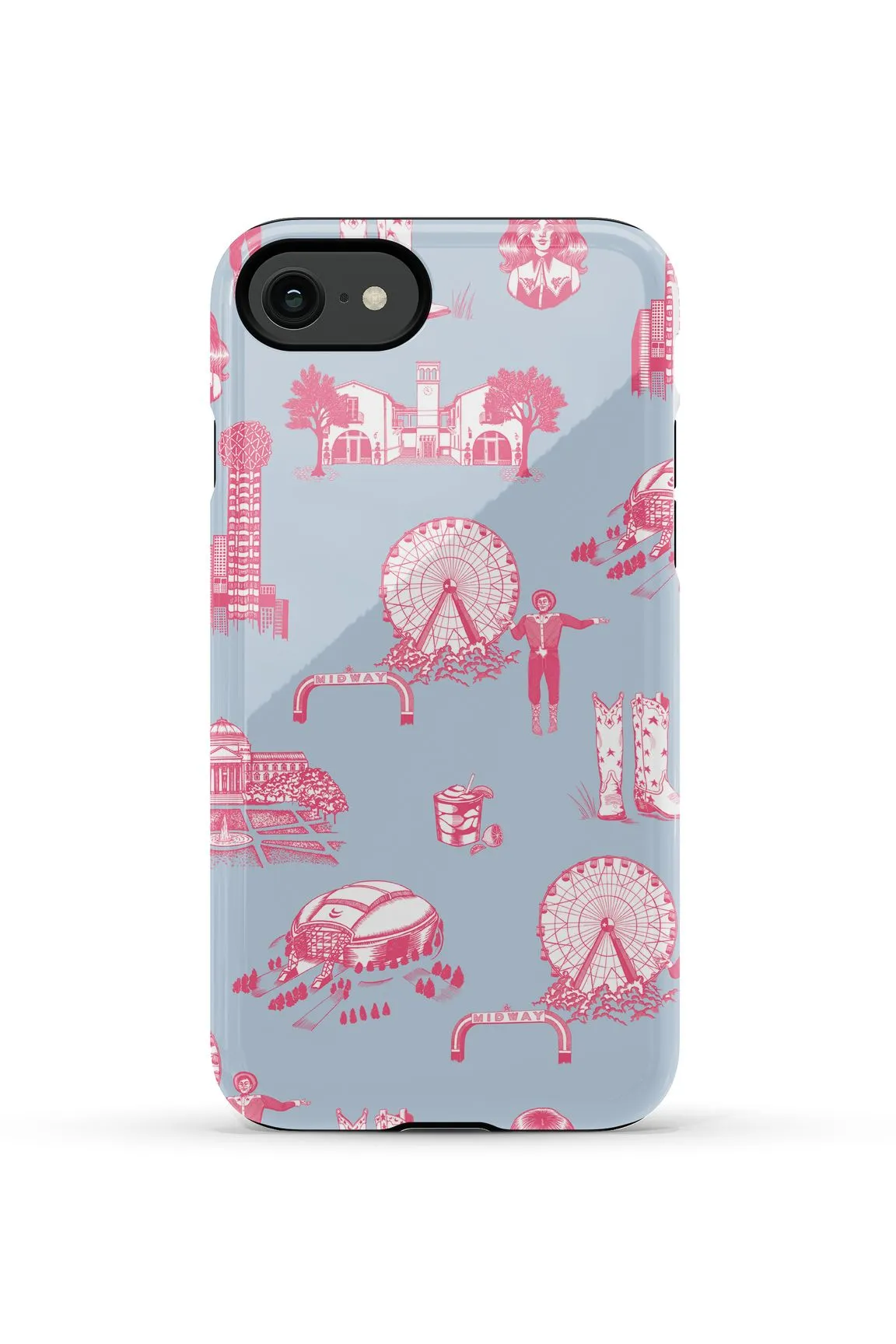 Dallas Toile iPhone Case