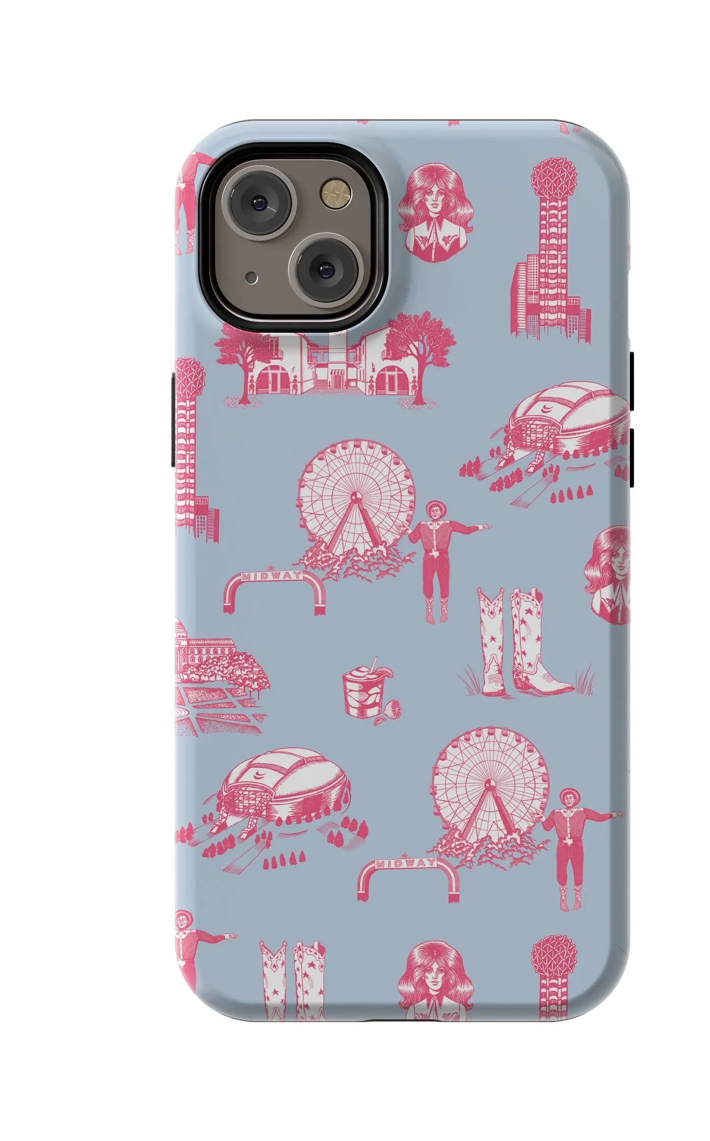 Dallas Toile iPhone Case