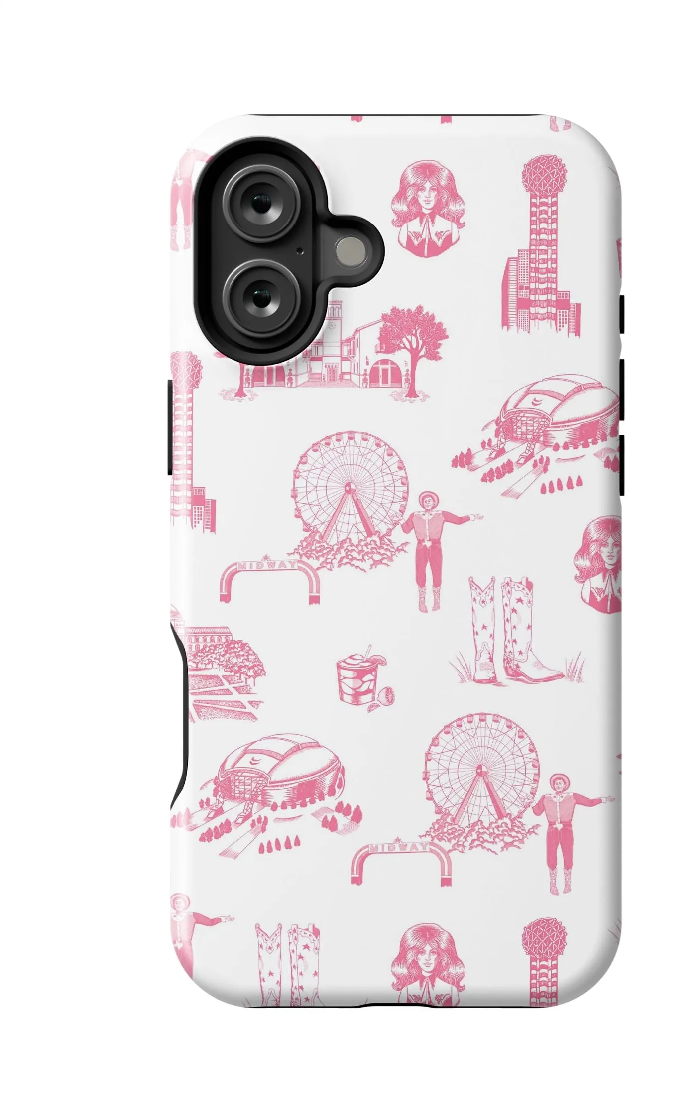 Dallas Toile iPhone Case