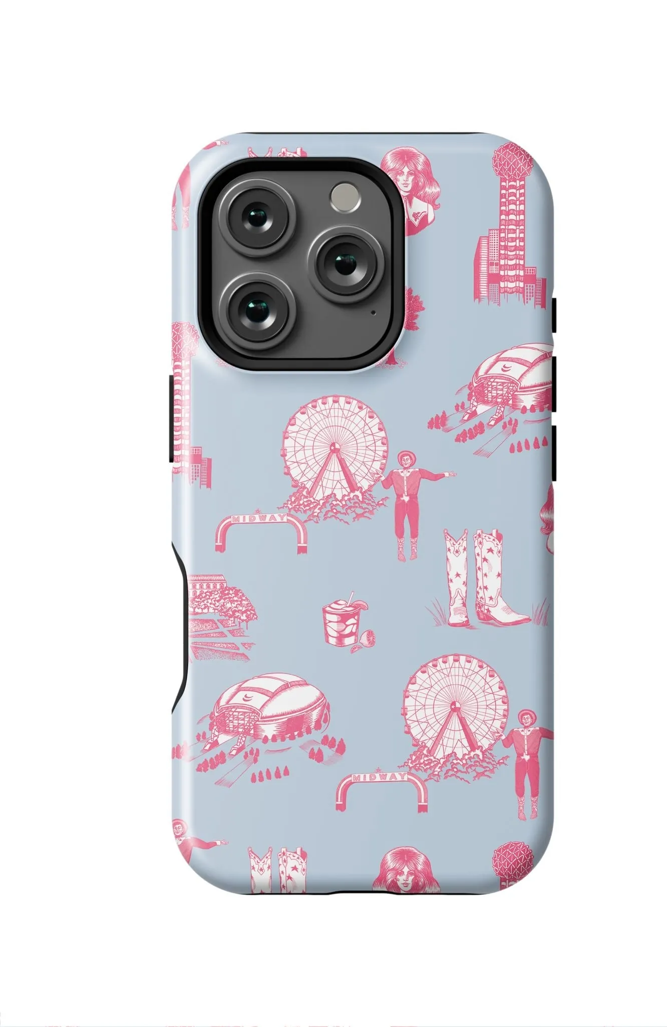 Dallas Toile iPhone Case