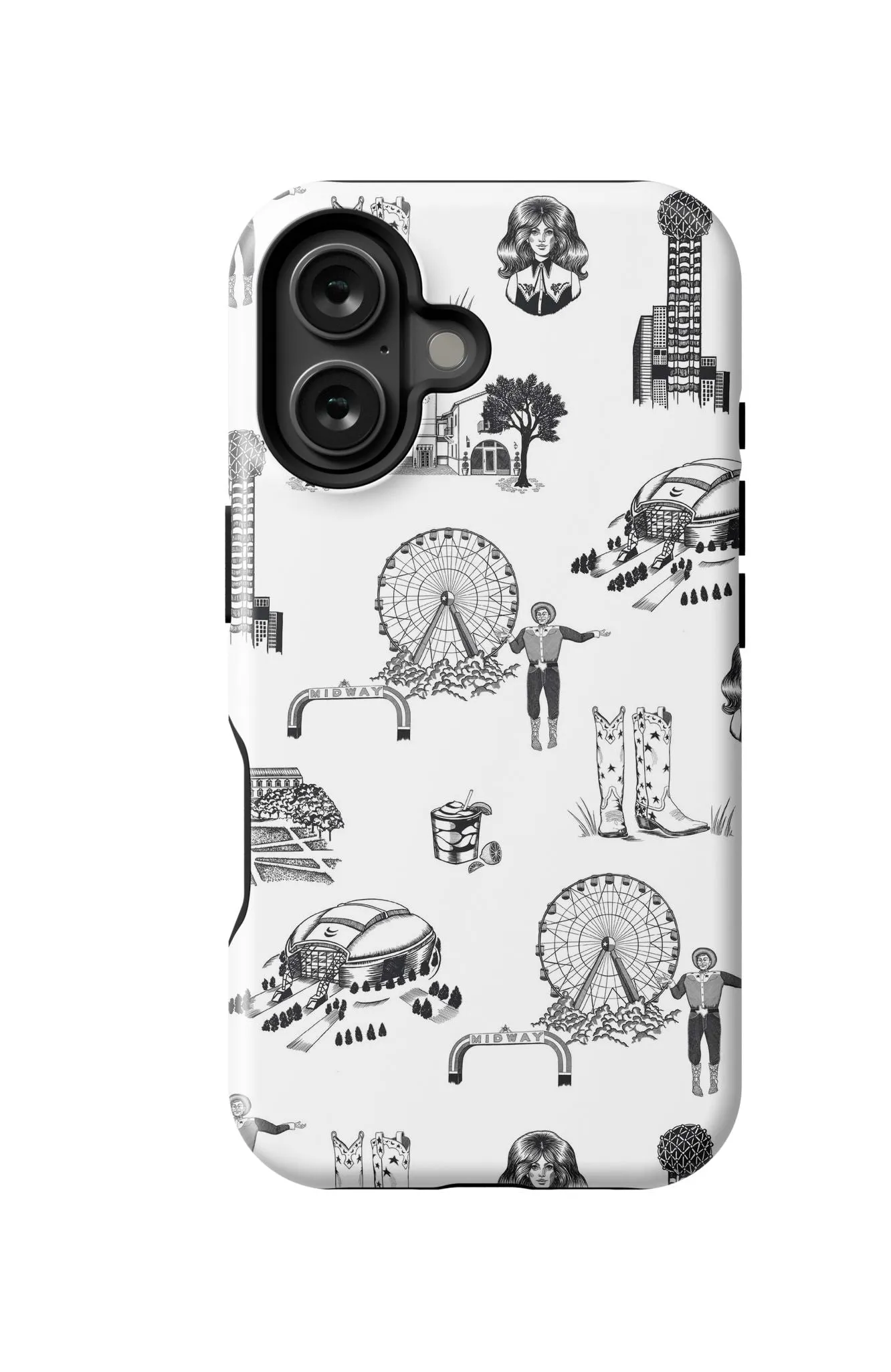 Dallas Toile iPhone Case