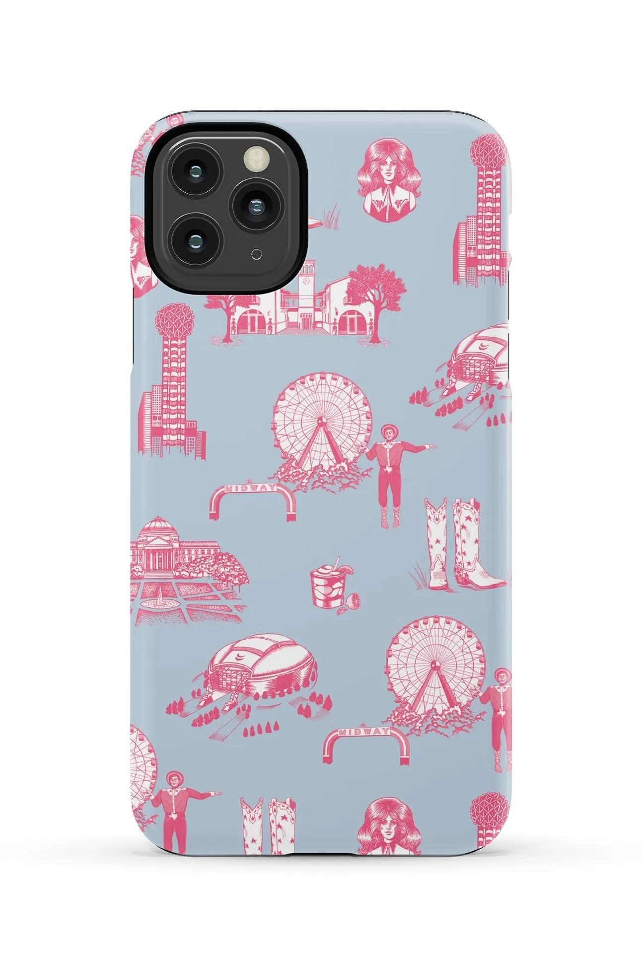 Dallas Toile iPhone Case