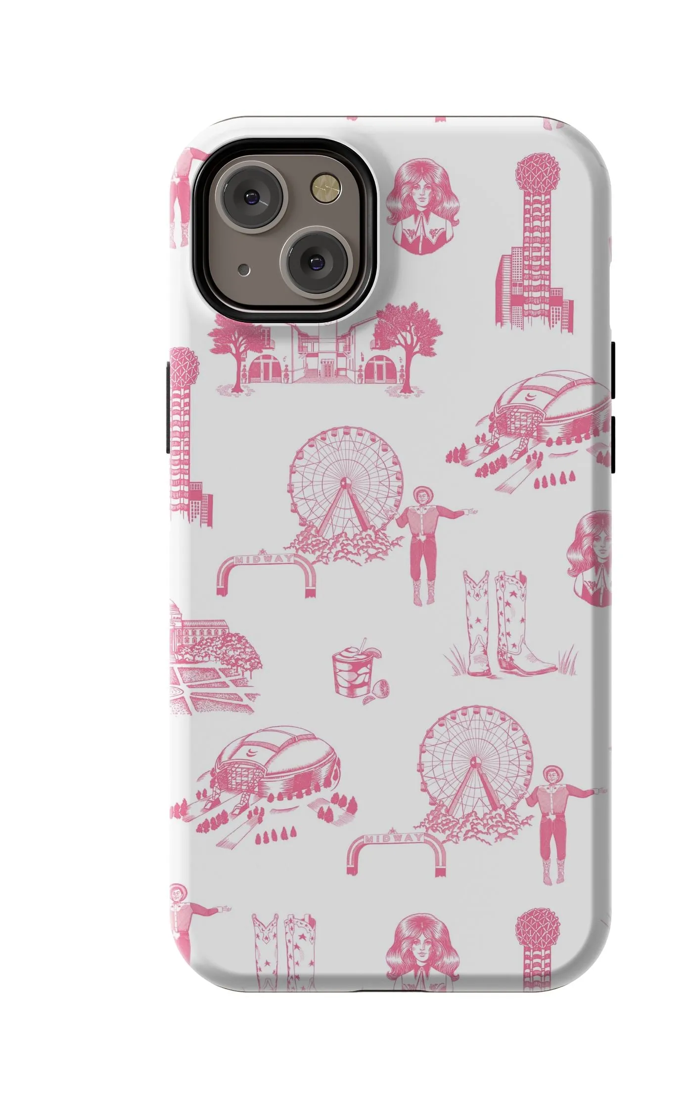 Dallas Toile iPhone Case