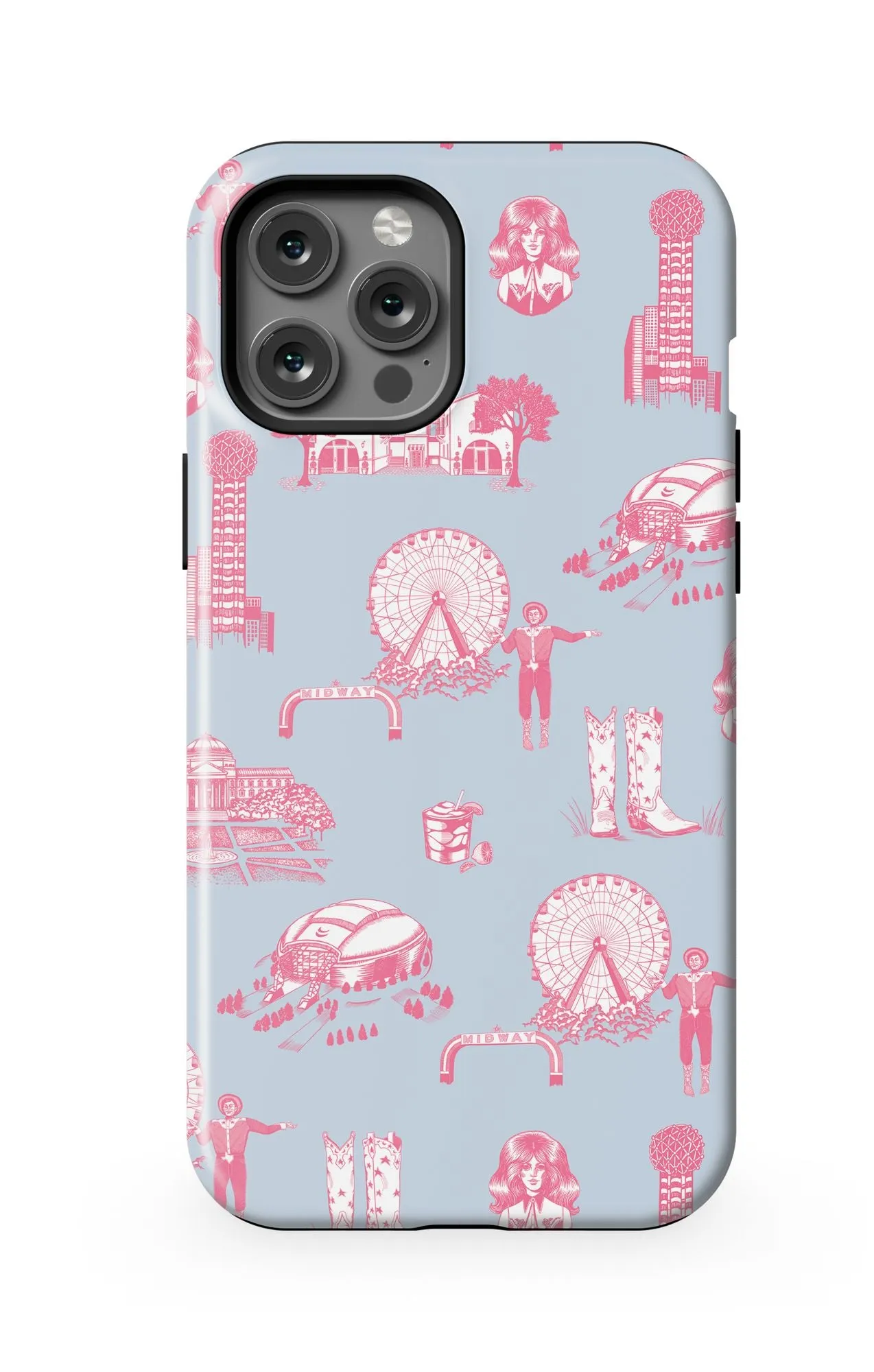 Dallas Toile iPhone Case