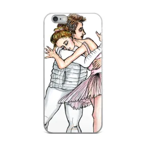 Dancing Ballet Couple iPhone Case, iPhone X | XS | XR | XS Max | 8 | 8  | 7| 7  Case- Printed in USA