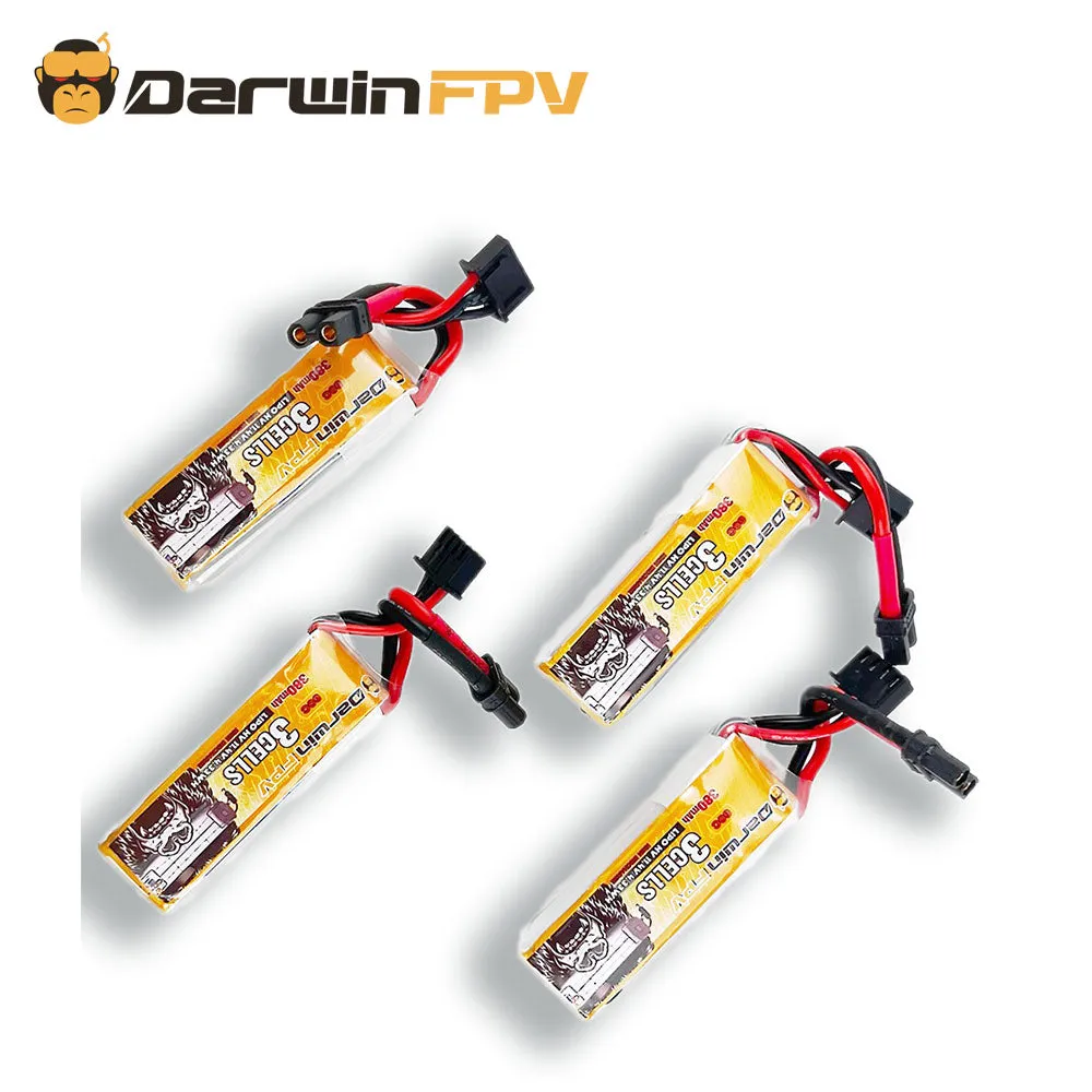 DarwinFPV 380mAh 3S 11.4V 60C fpv drone battery