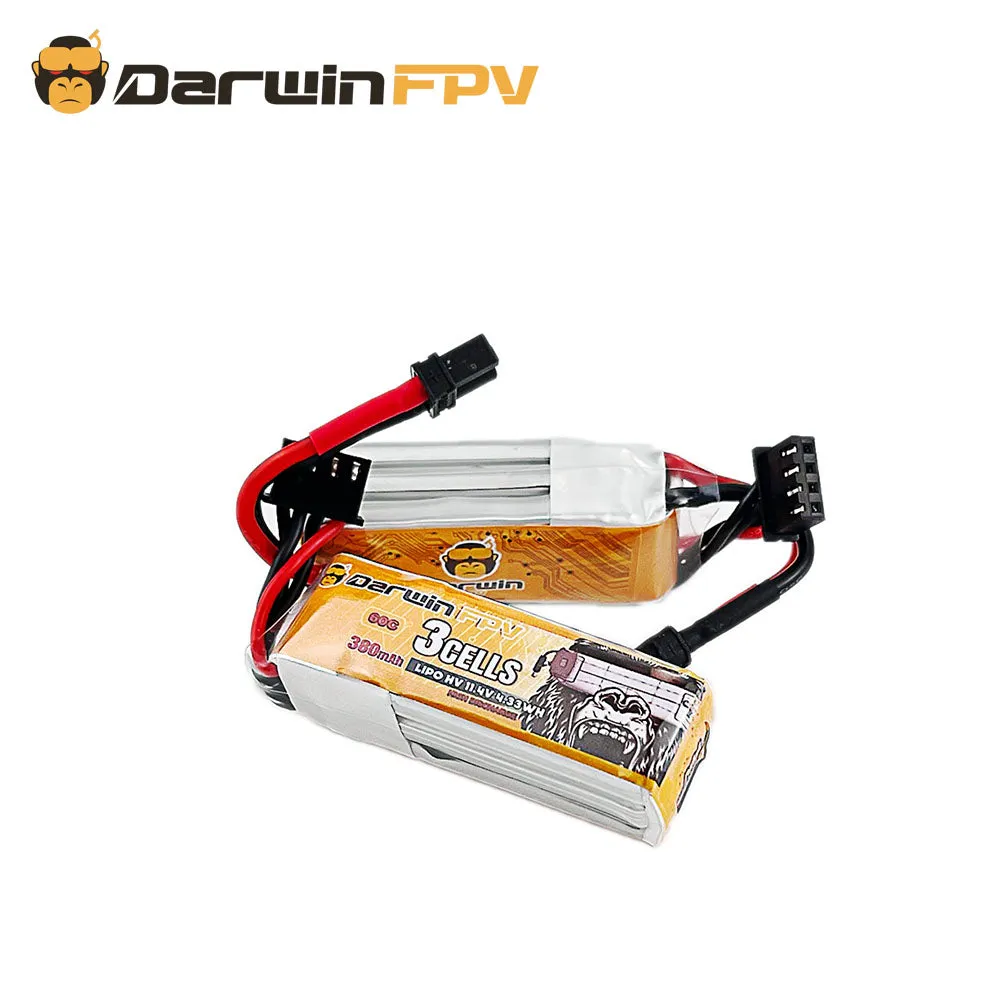 DarwinFPV 380mAh 3S 11.4V 60C fpv drone battery